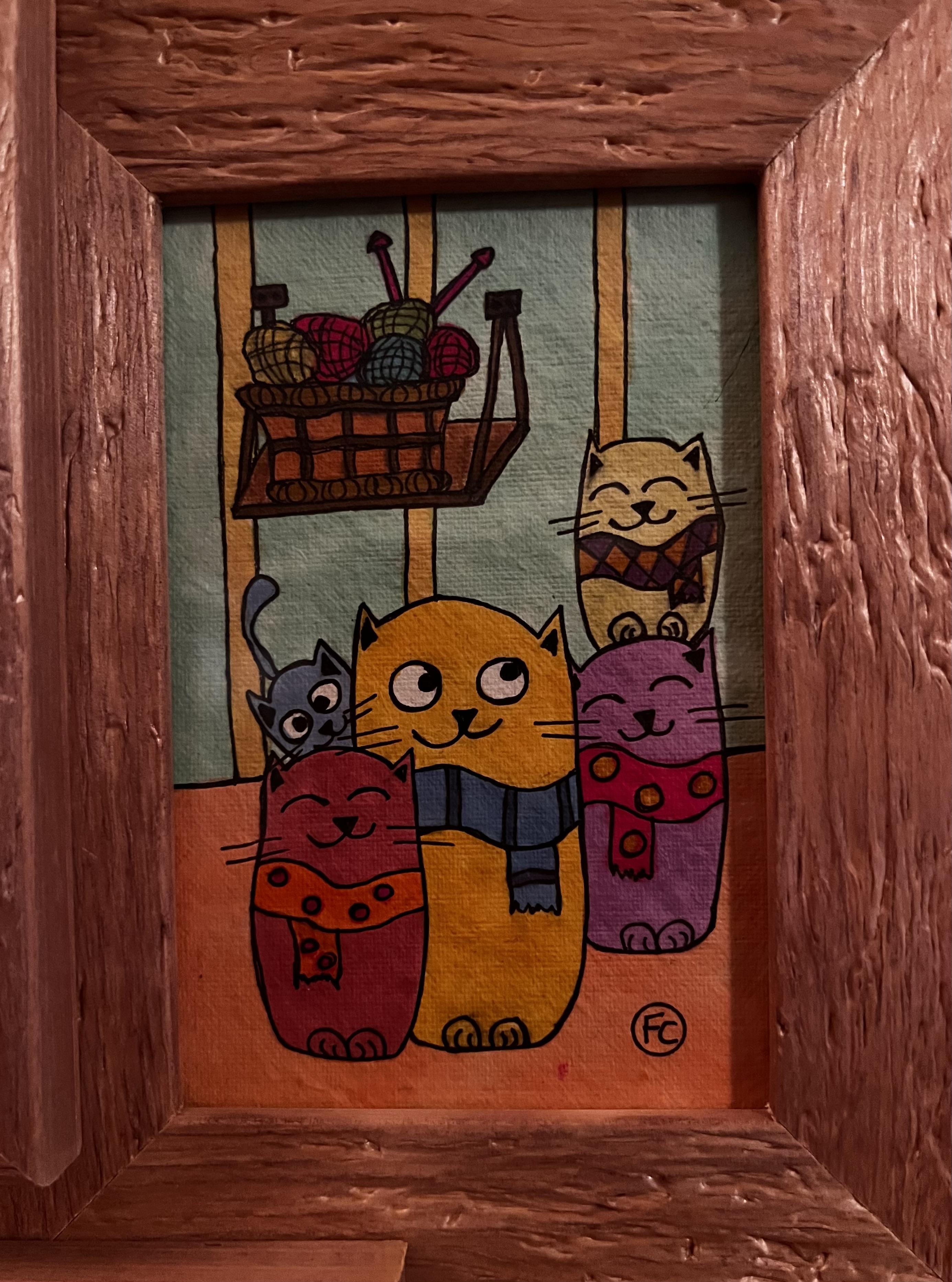 Panouplie de chatons