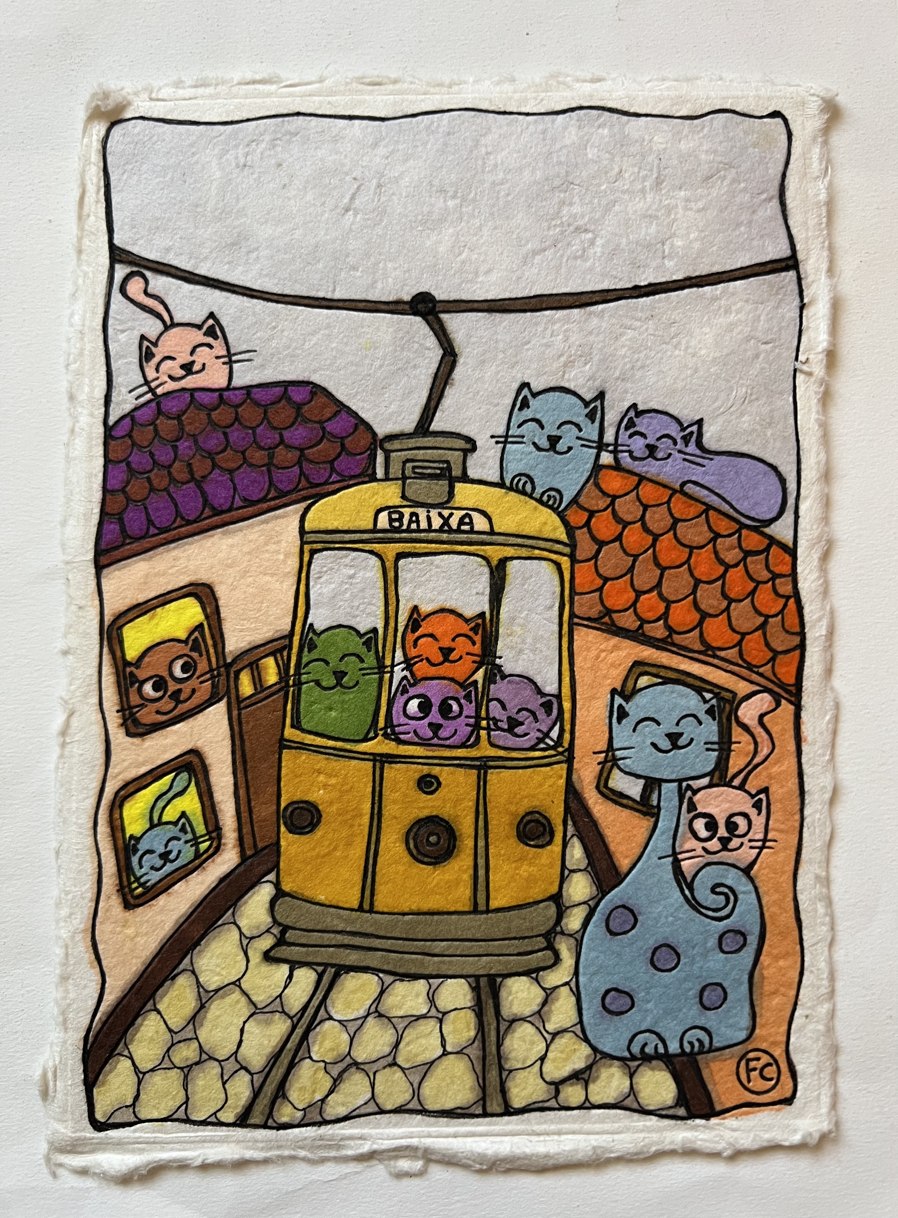 LES CHATONS A LISBONNE