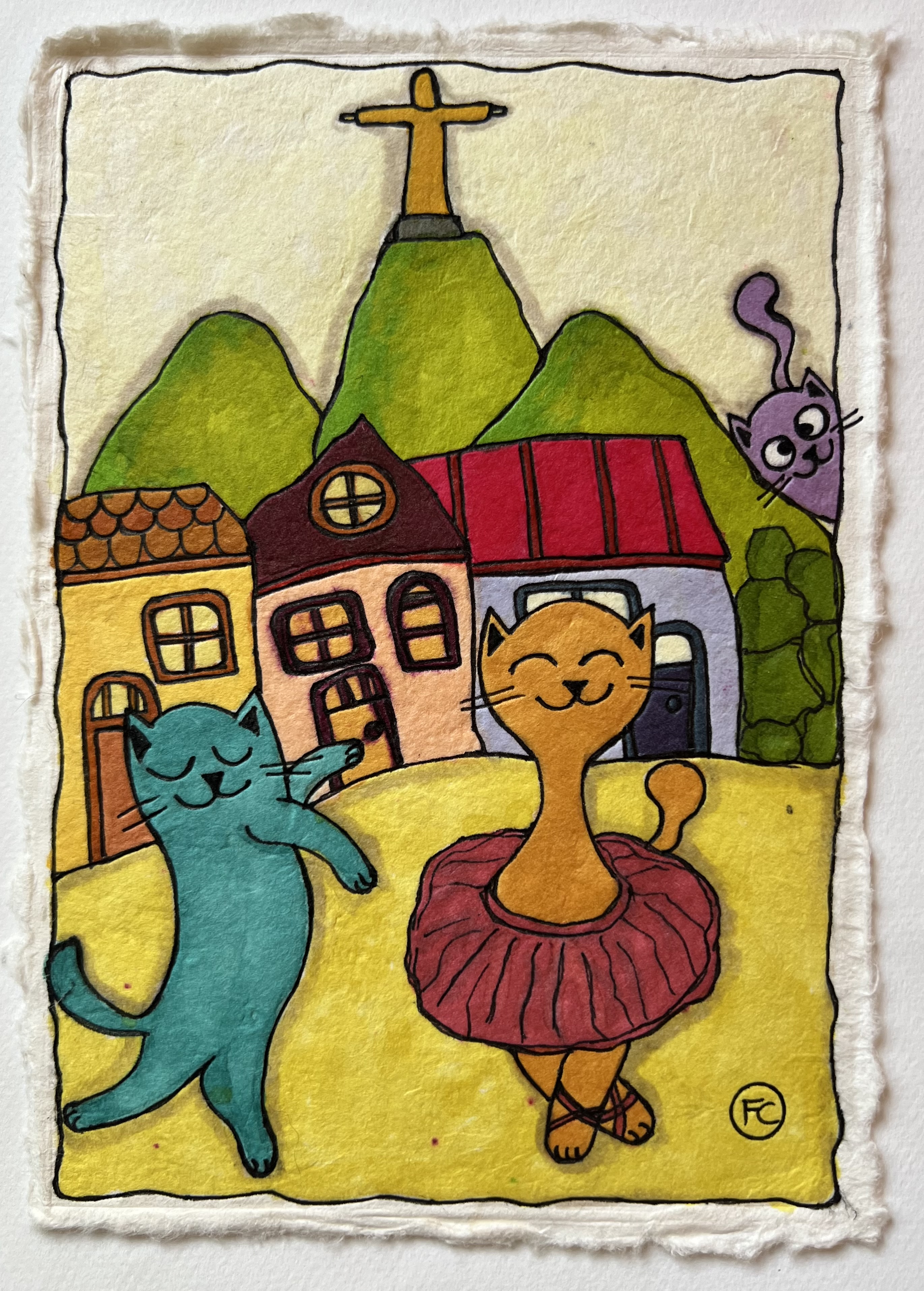 Les chats à Rio....