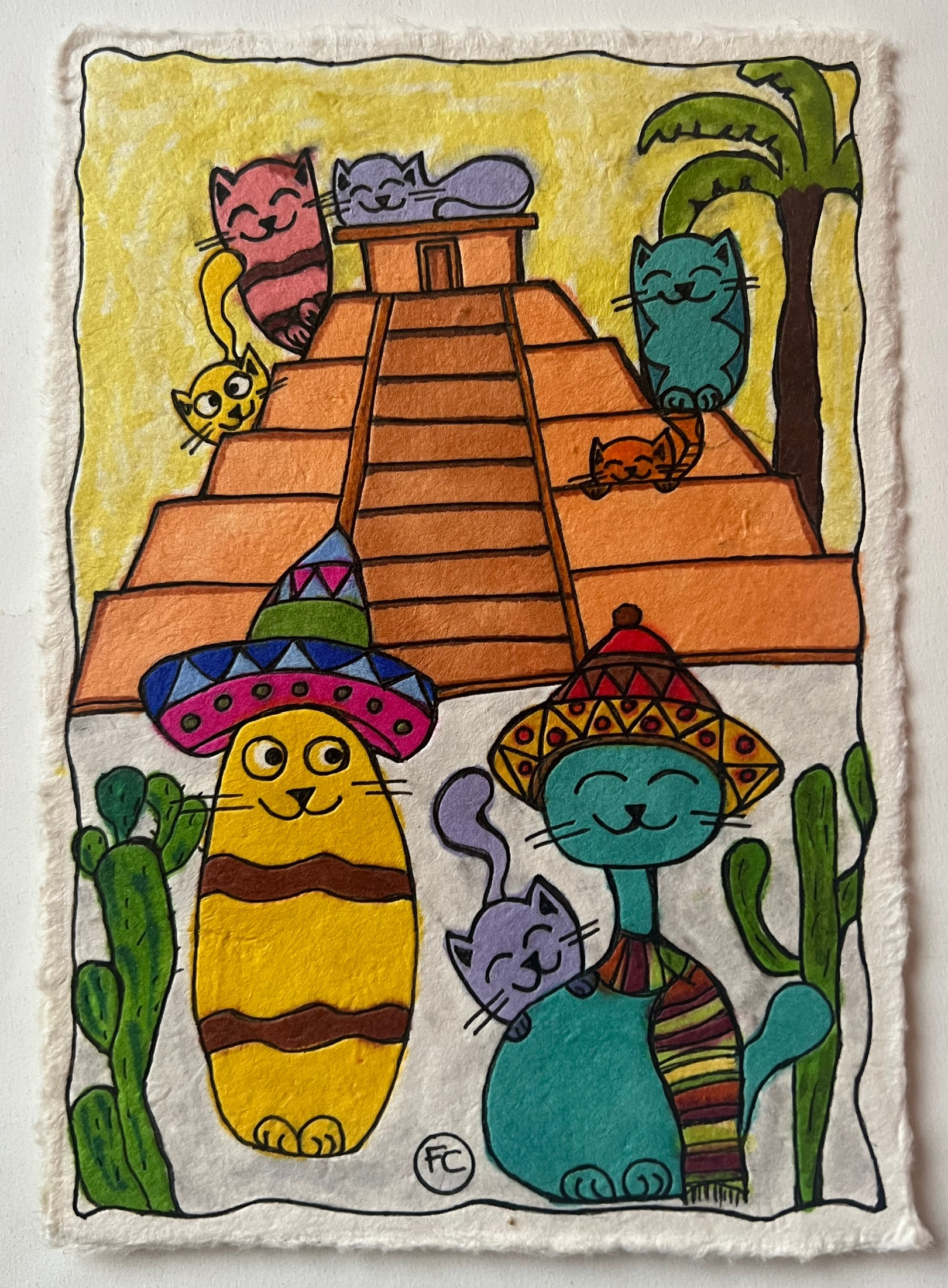 LES CHATS AU MEXIQUE