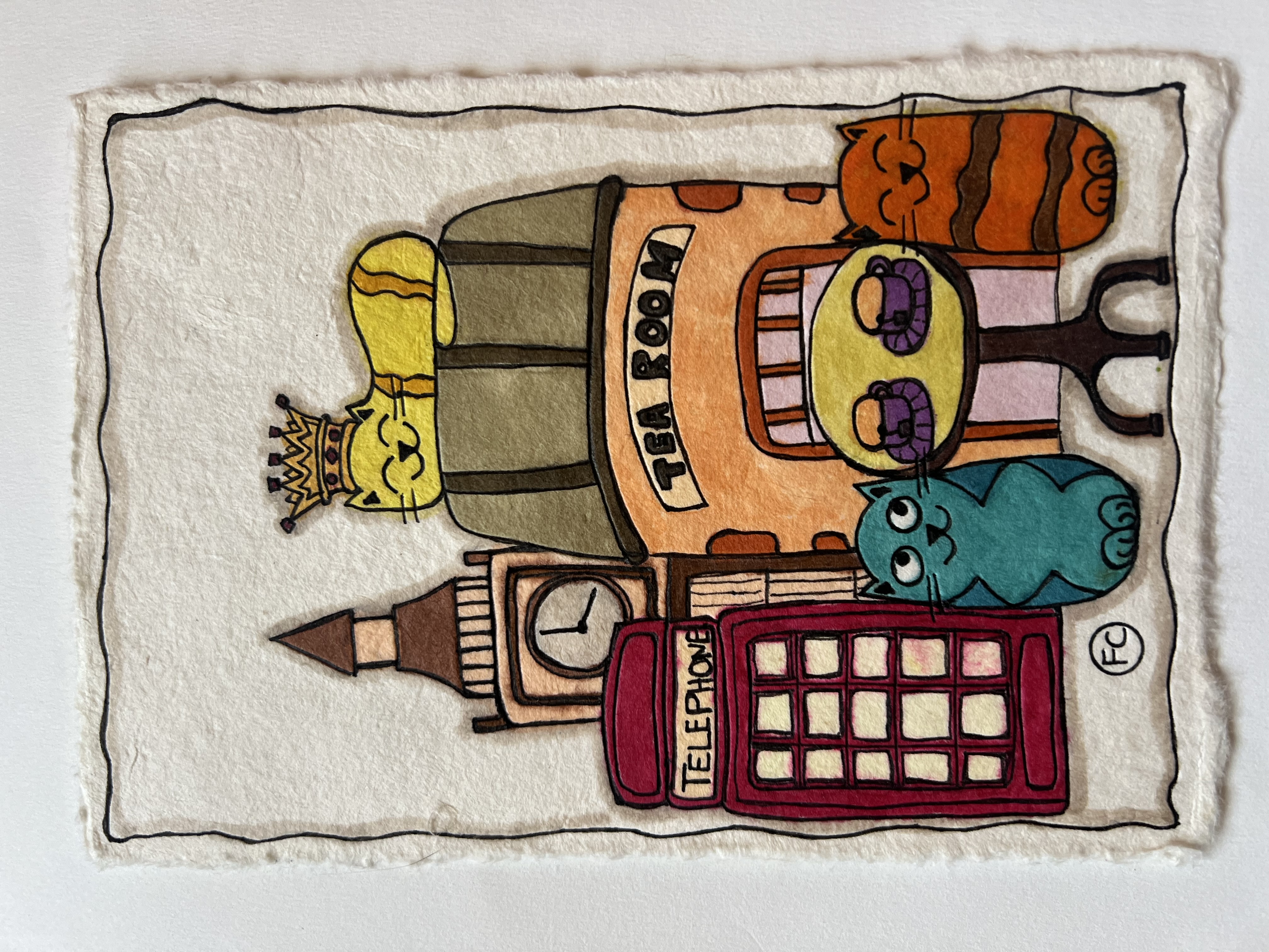 Les Chats en Angleterre