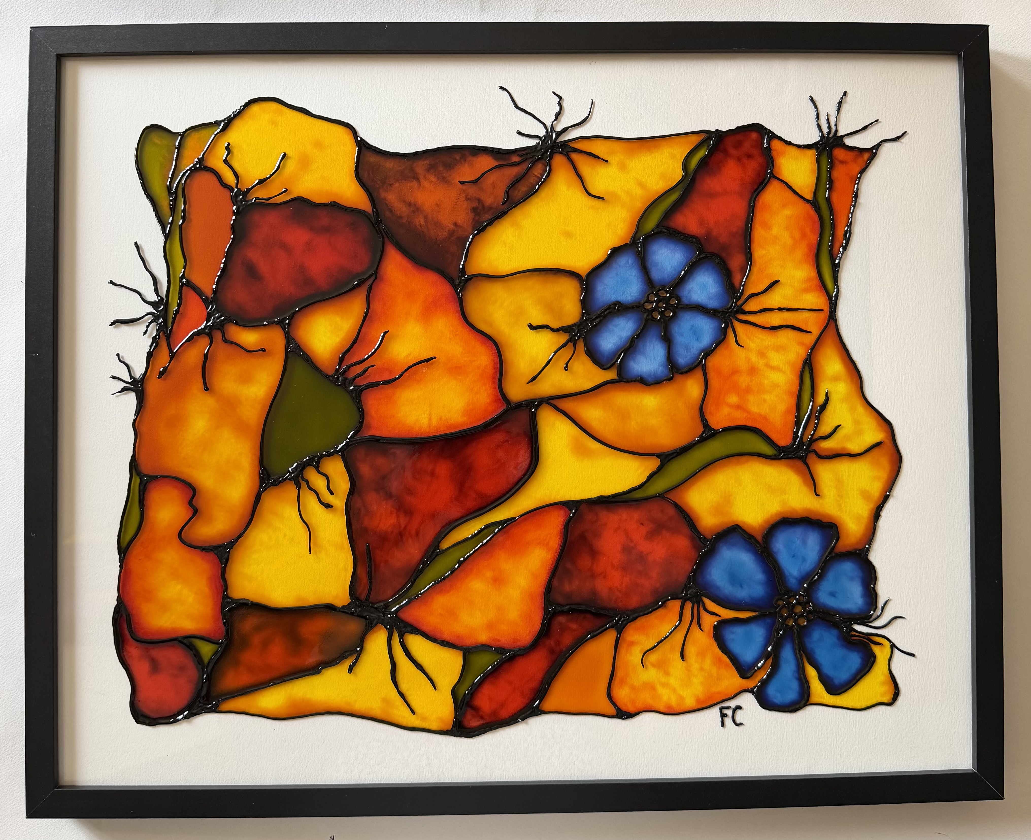 Fleurs Bleues