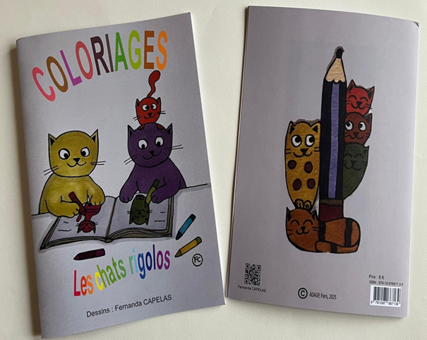 COLORIAGES - Les Chats Rigolos -