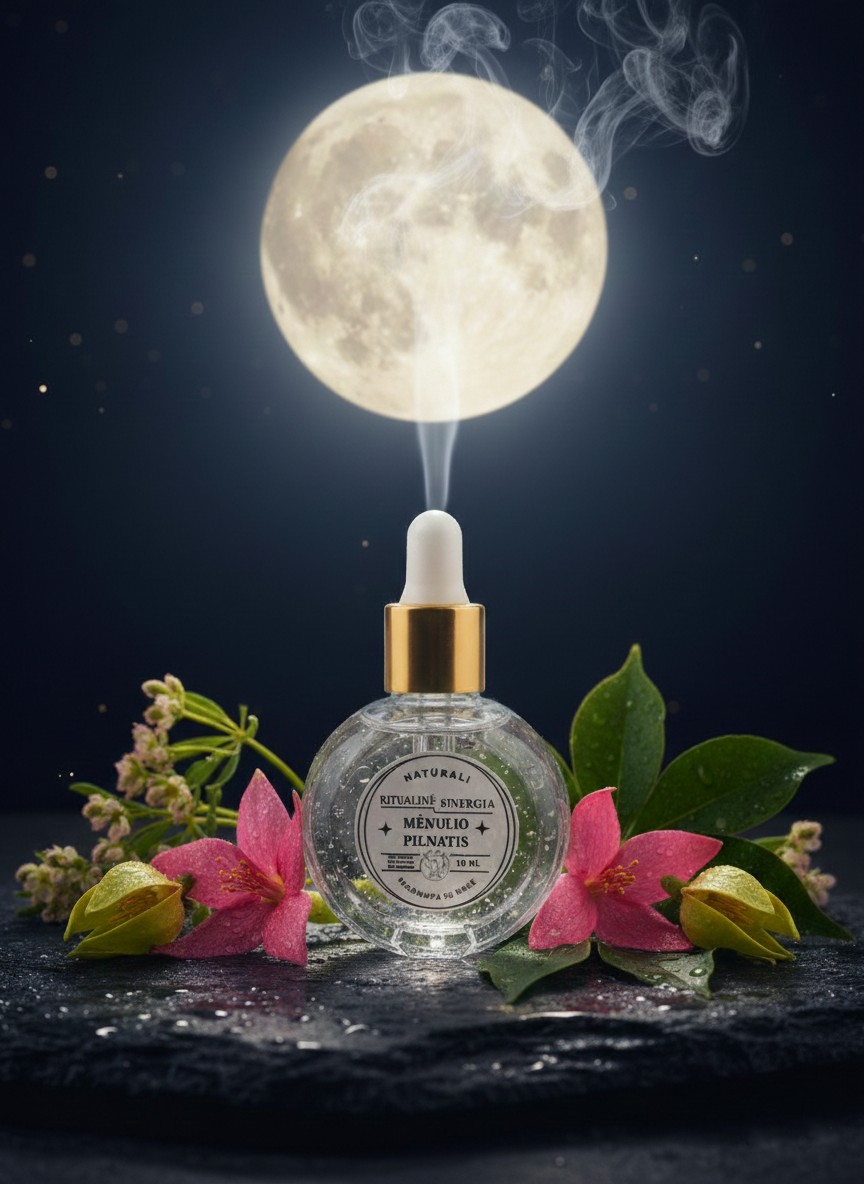 Ritualinė botaninė sinergija „Mėnulio pilnatis“