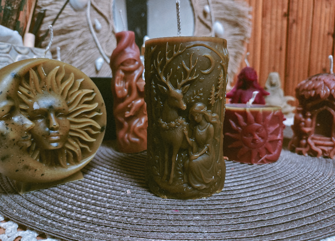 Elnias ir miško laumė