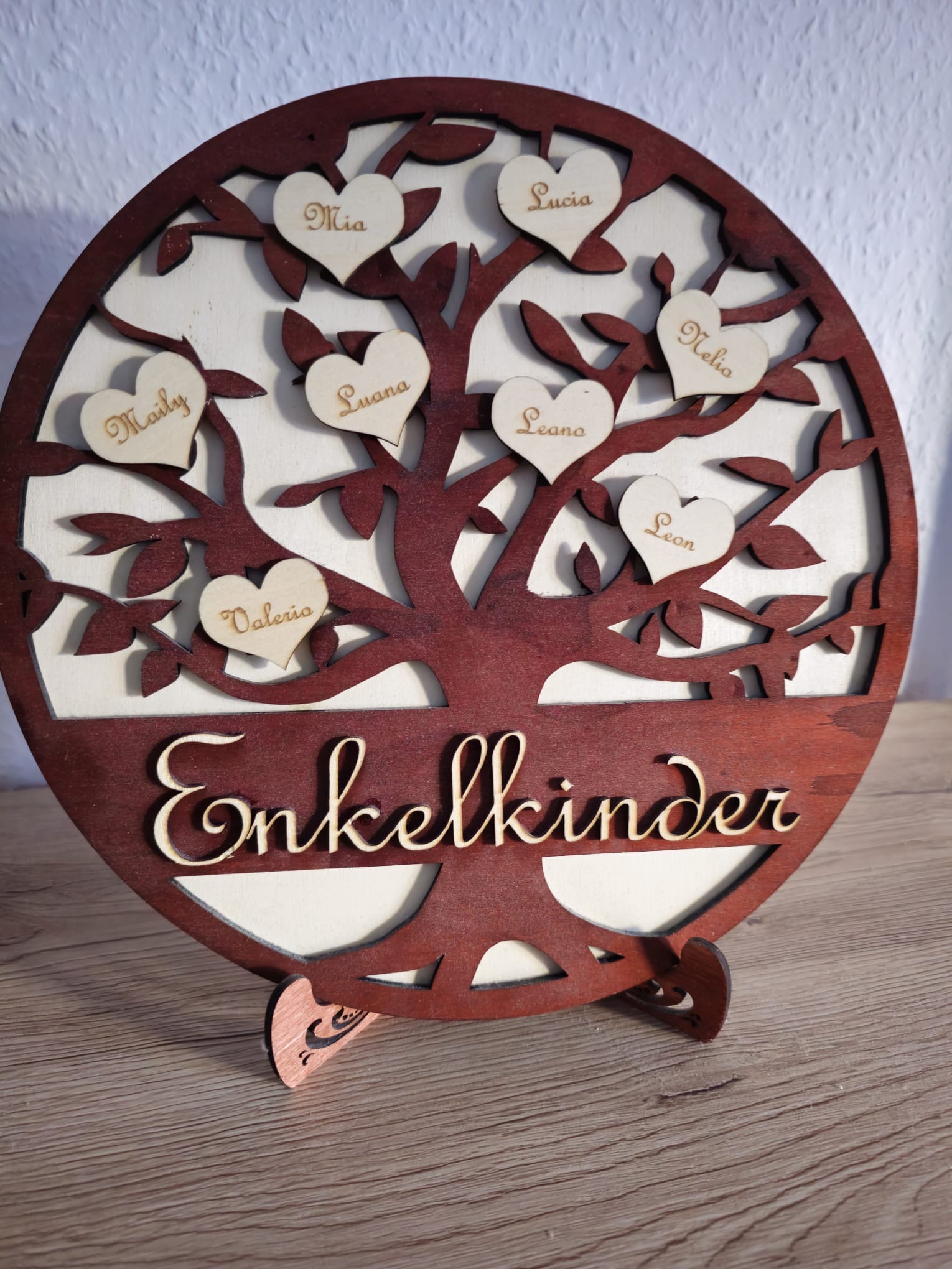 Holz Familienstammbaum