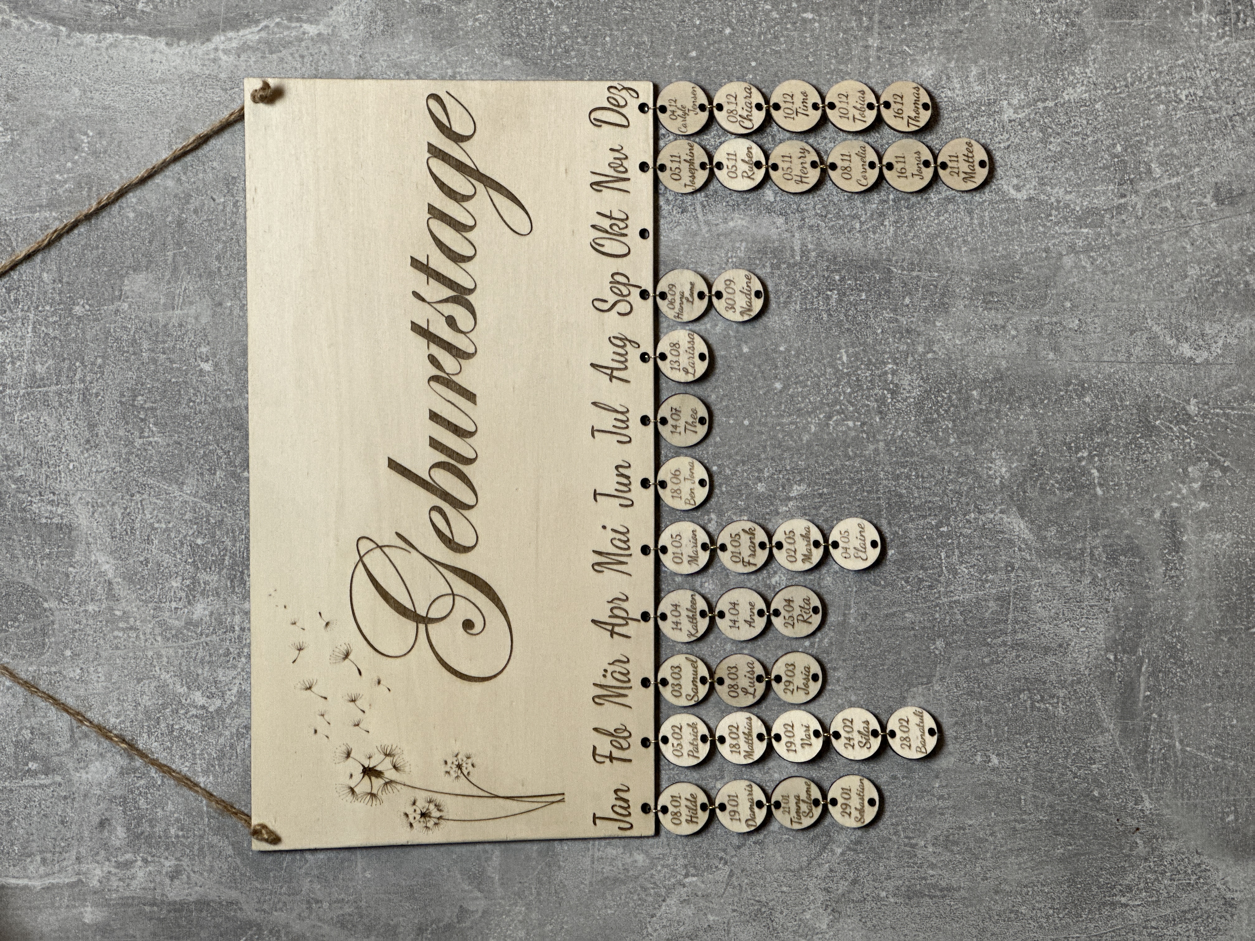 Geburtstagskalender