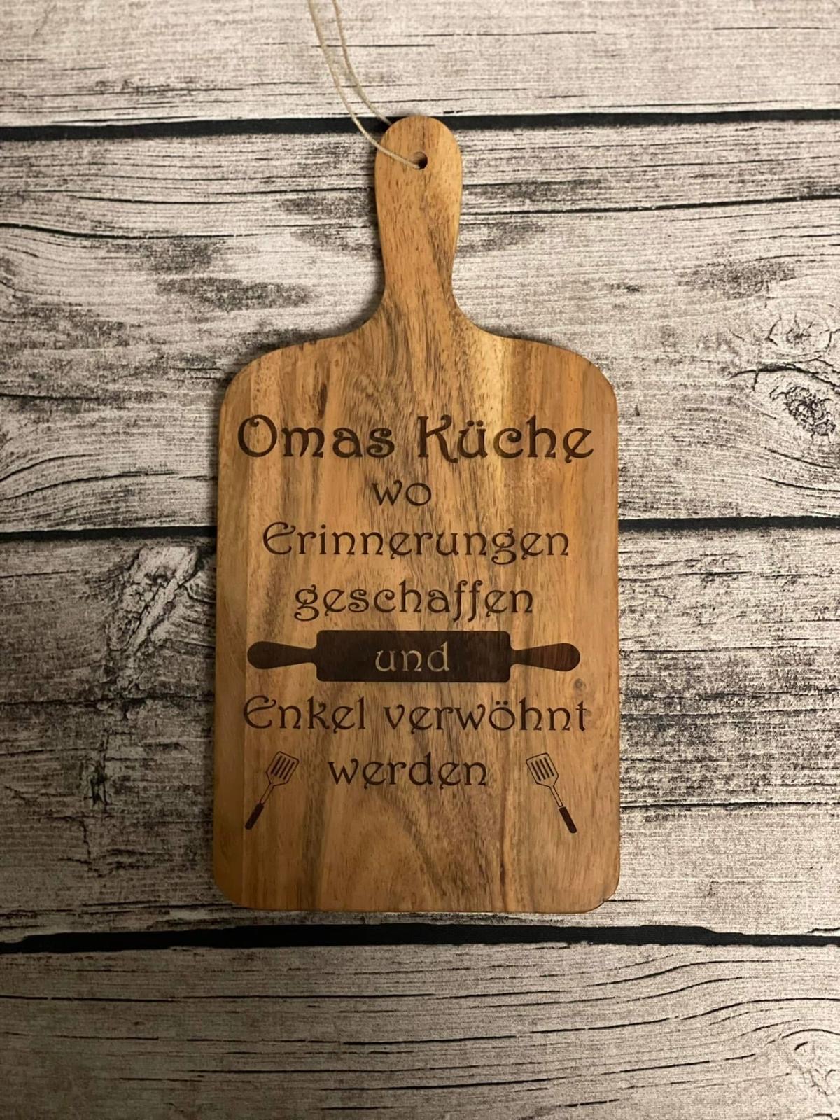 Schneidebrett aus Mangoholz