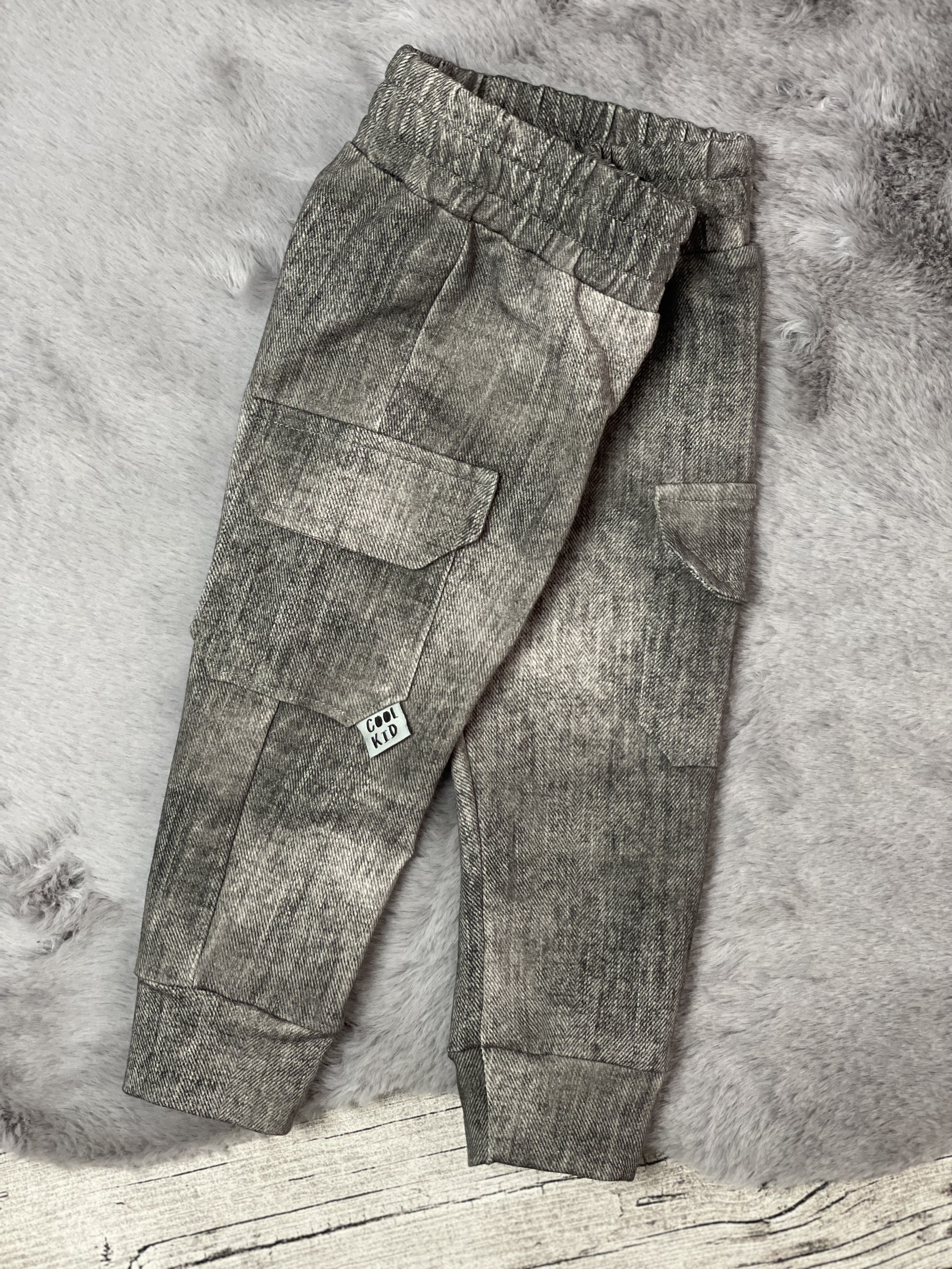 Hipster Sweat-Denim Baggy 