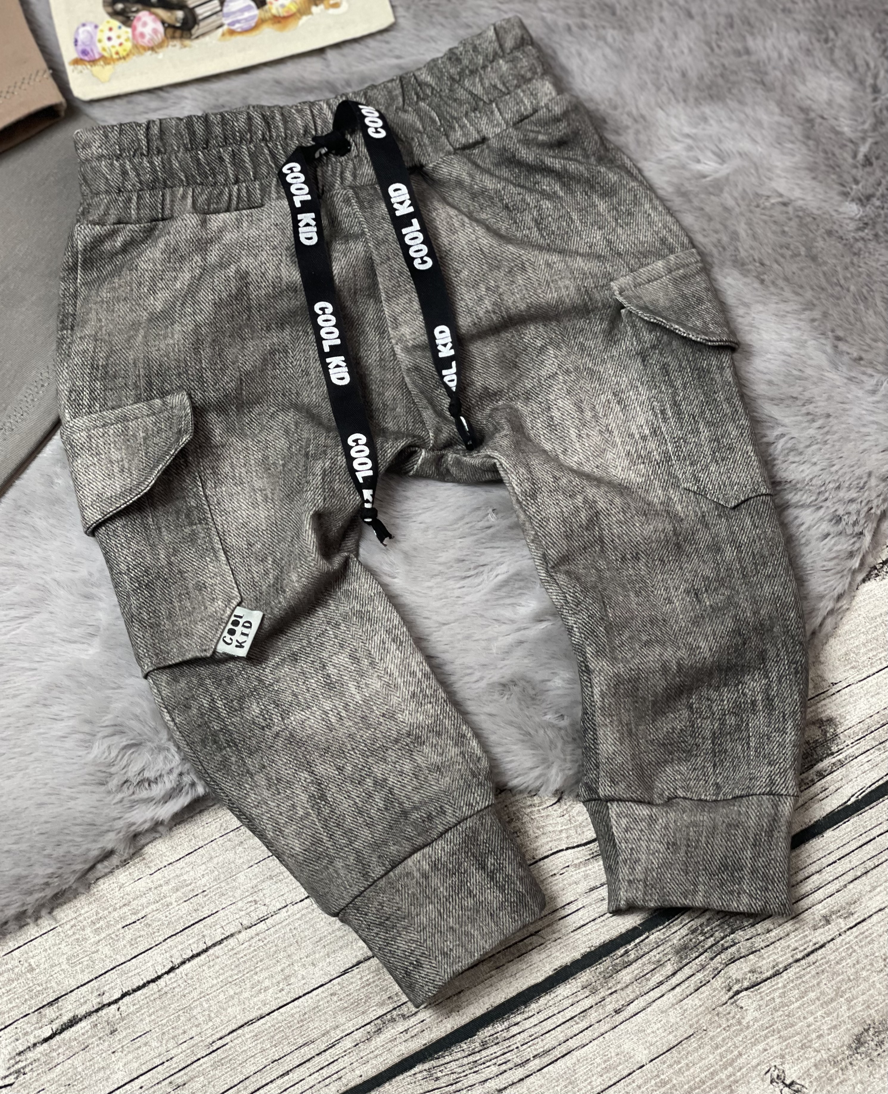 Hipster Sweat-Denim Baggy 
