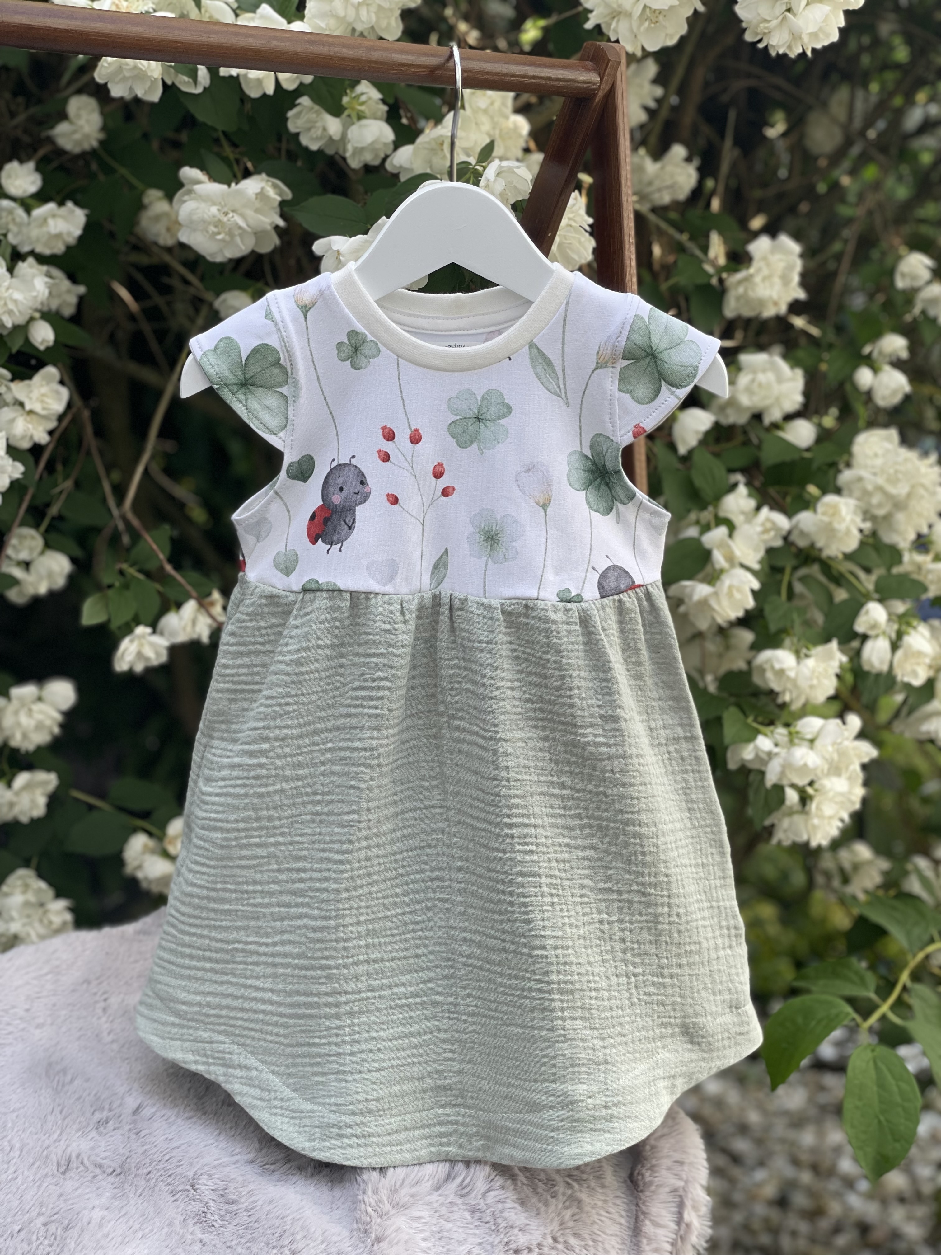 Sommerkleidchen aus leichten Musselin 