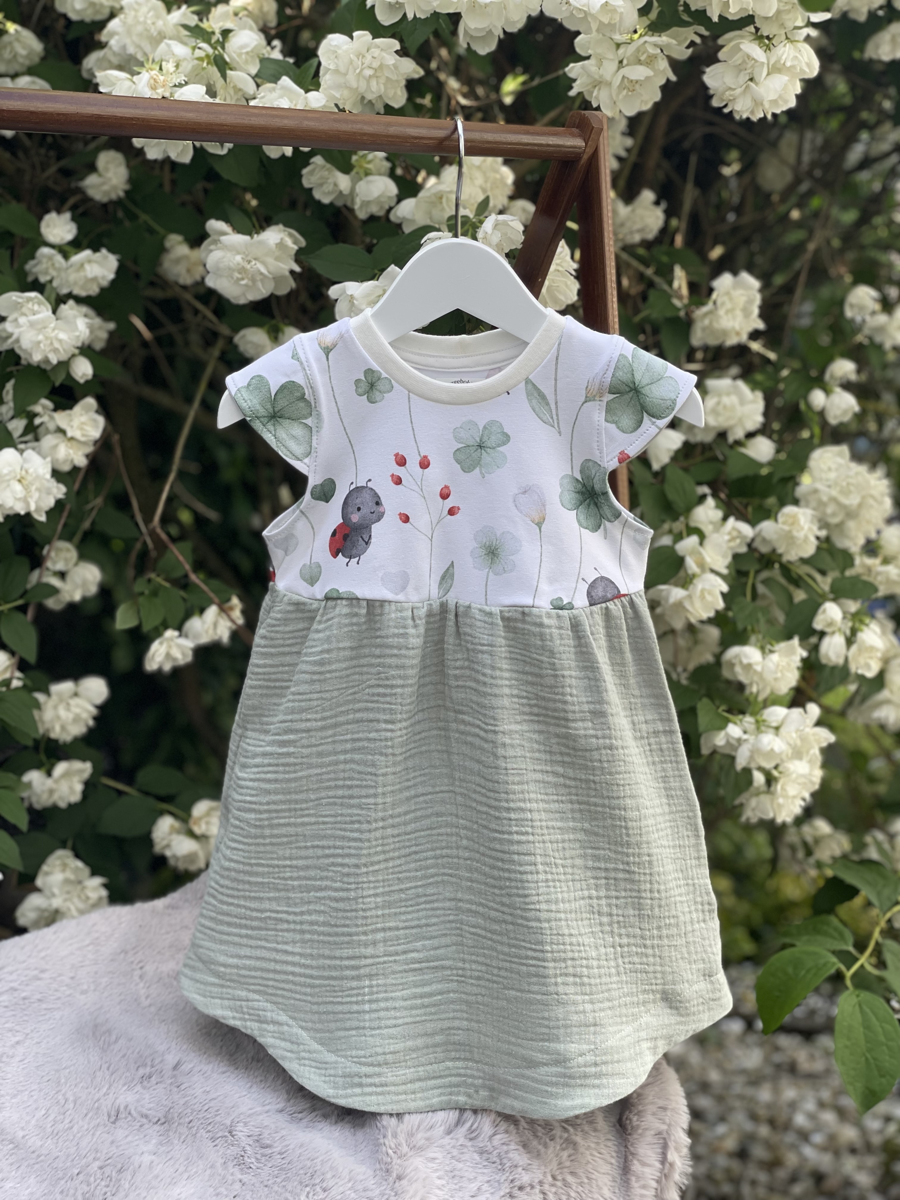 Sommerkleidchen aus leichten Musselin 