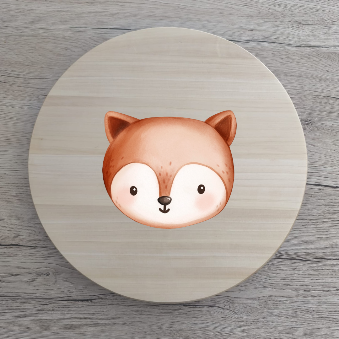Bügelbild Fuchs  15 x 14cm