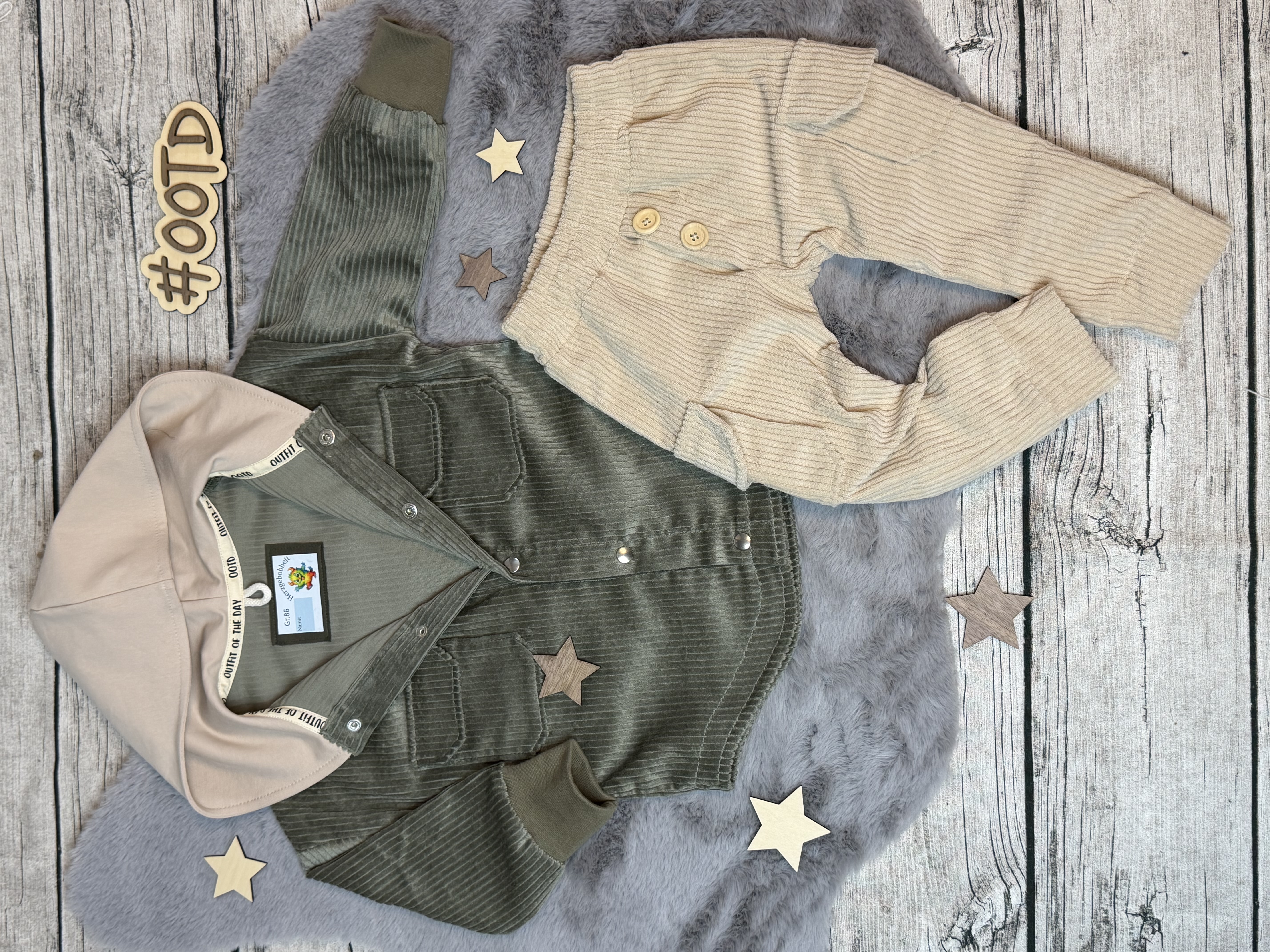 Jacke Coolio mit Baggy Hose 