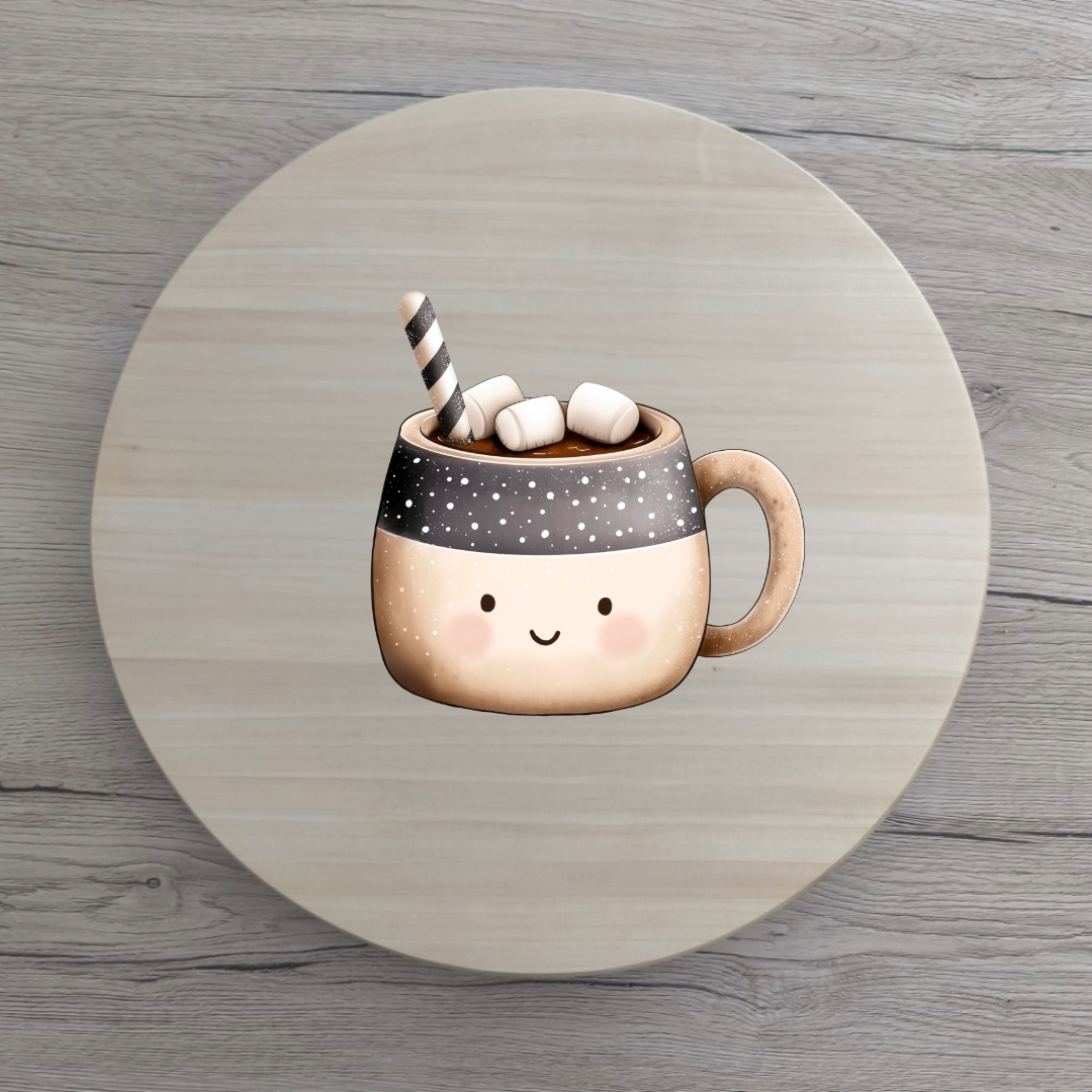 Vorbestellung Kakao Tasse Bügelbild