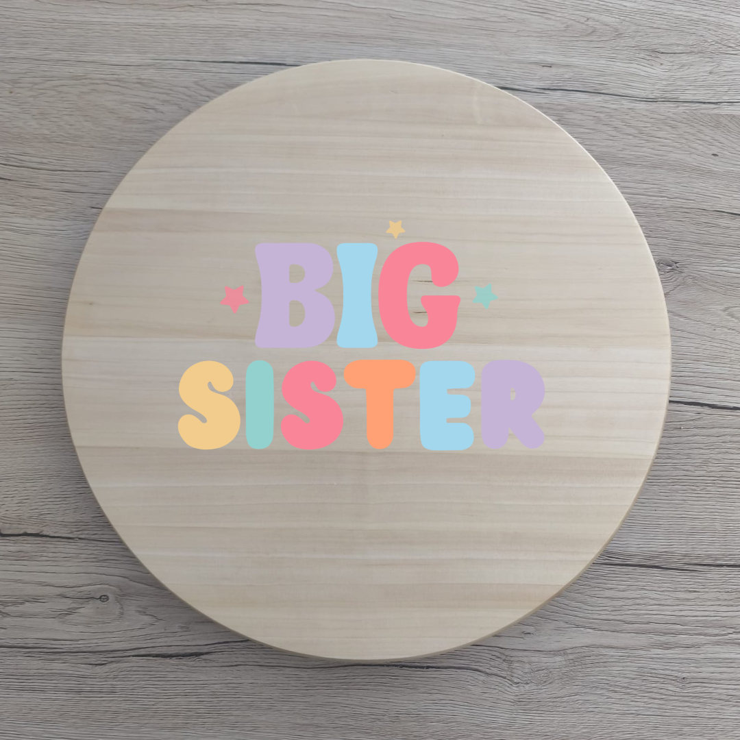 Bügelbild BIG SISTER 