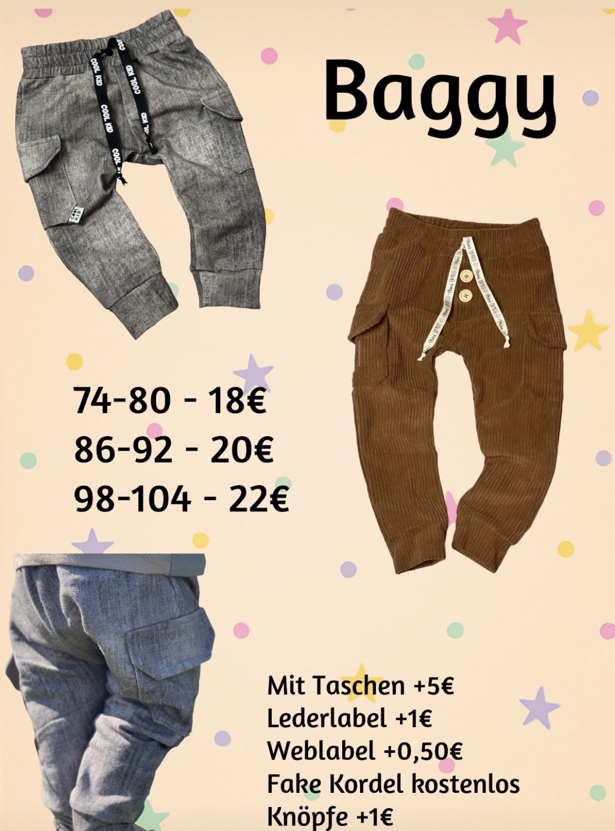 Jacke Coolio mit Baggy Hose 