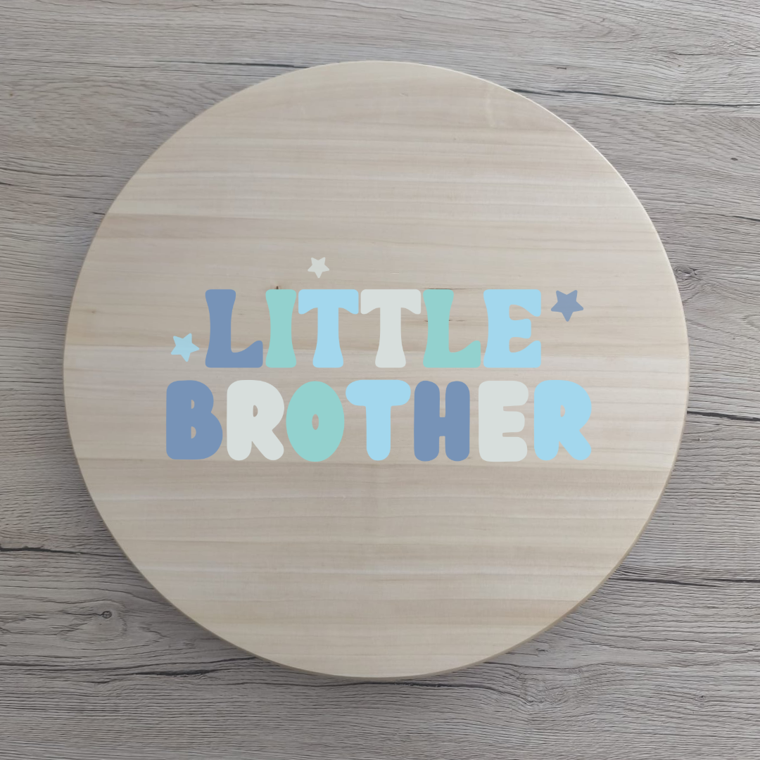 Bügelbild LITTLE BROTHER