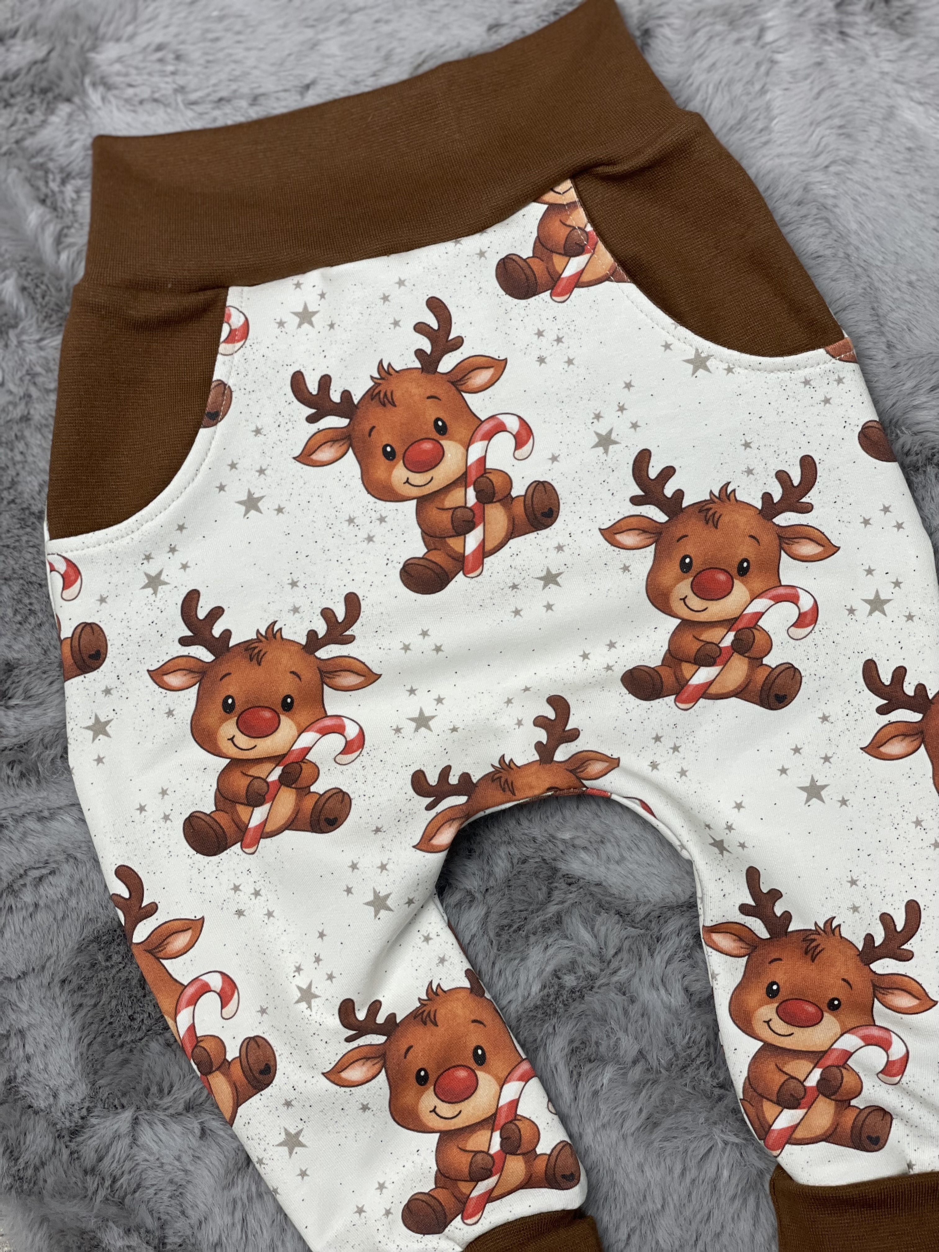 Pumphose Mayla mit Rentieren (Weihnachten)