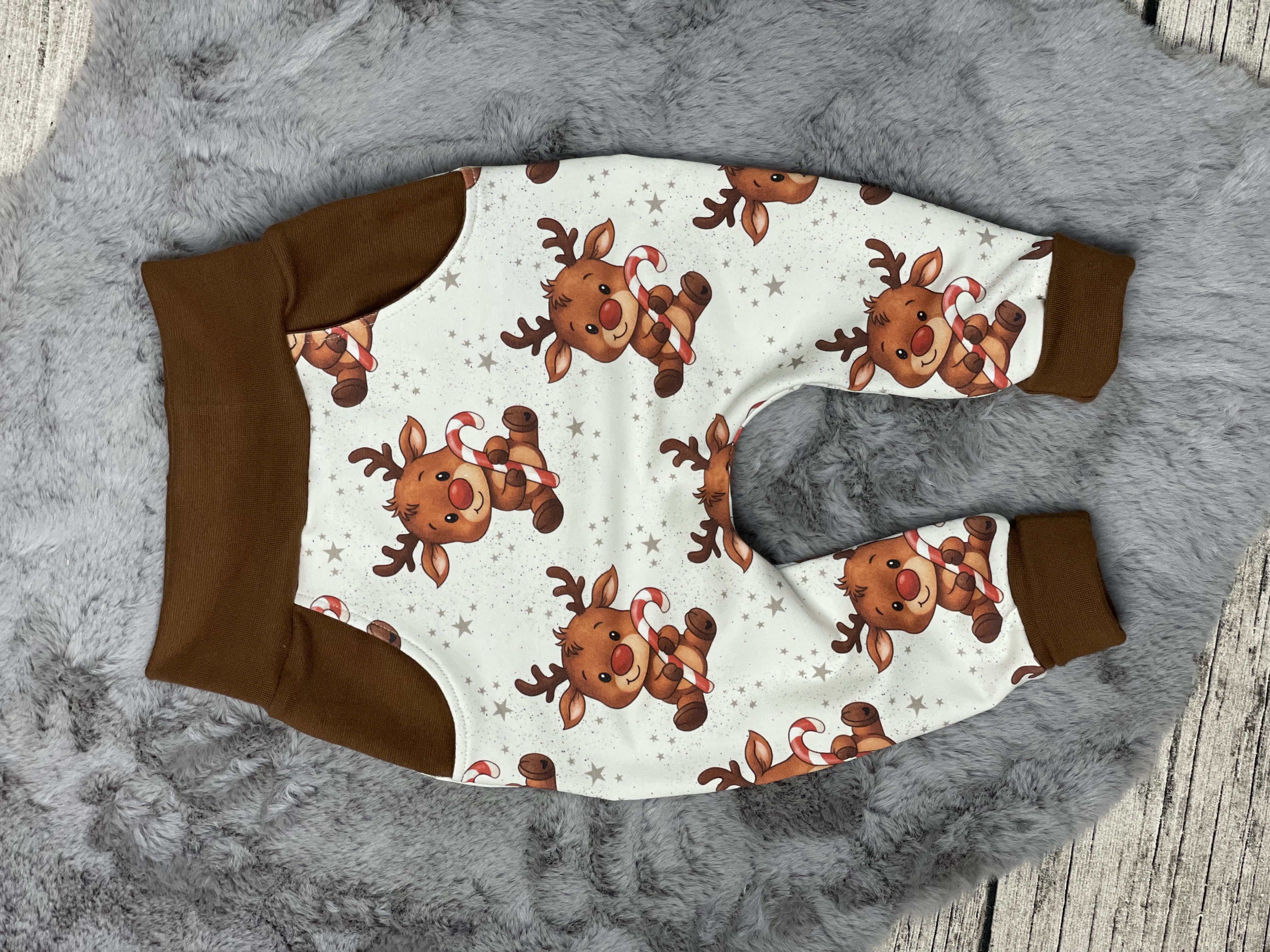Pumphose Mayla mit Rentieren (Weihnachten)