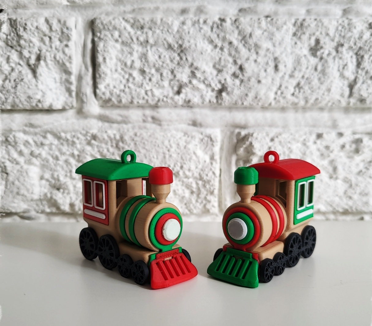 Kalėdinis eglutės žaisliukas "Traukinukas"