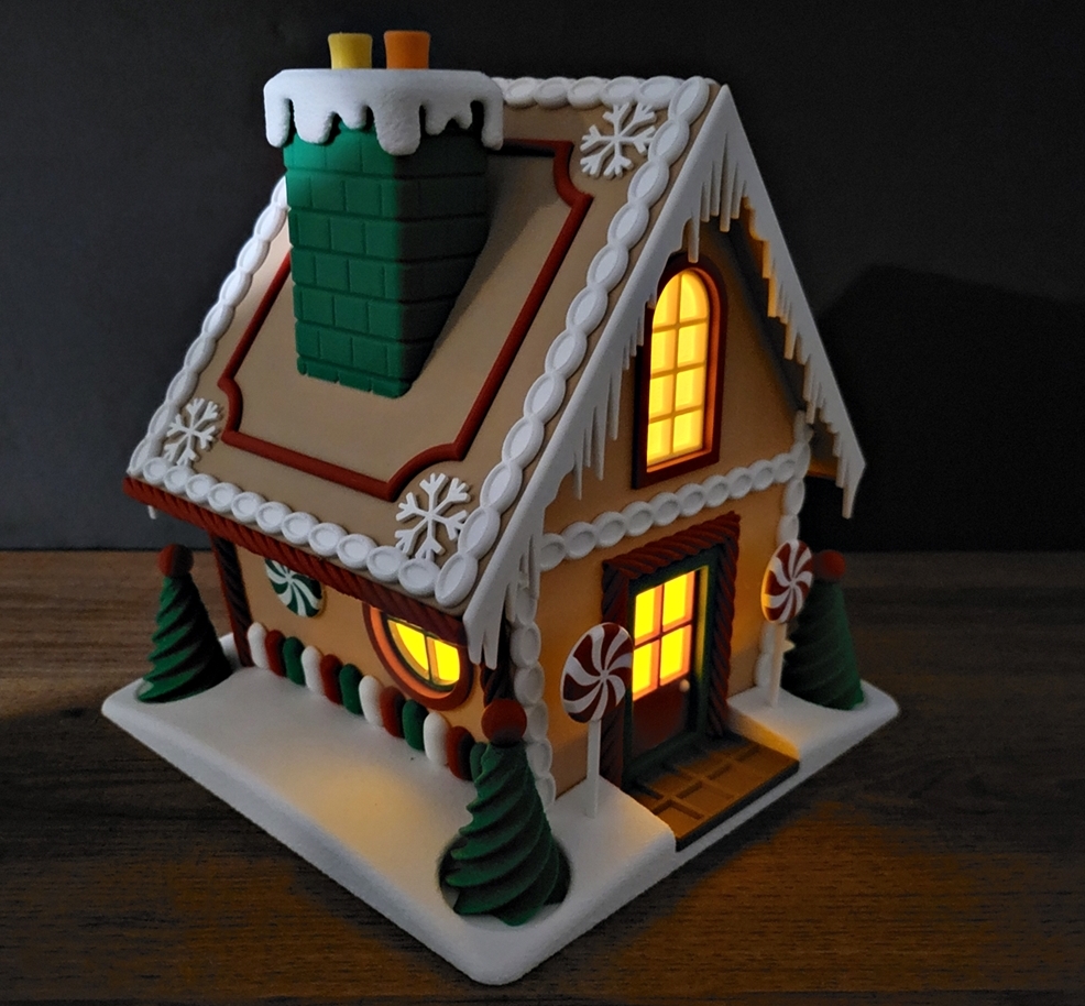 Kalėdinis namelis" Kalėdų pasaka"