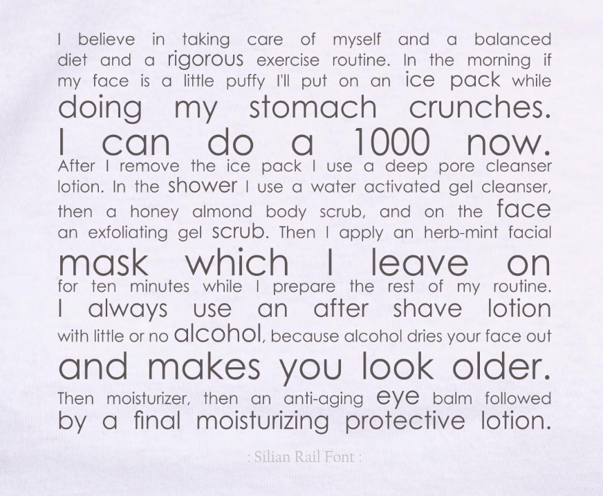 American Psycho Skincare Routine T Shirt