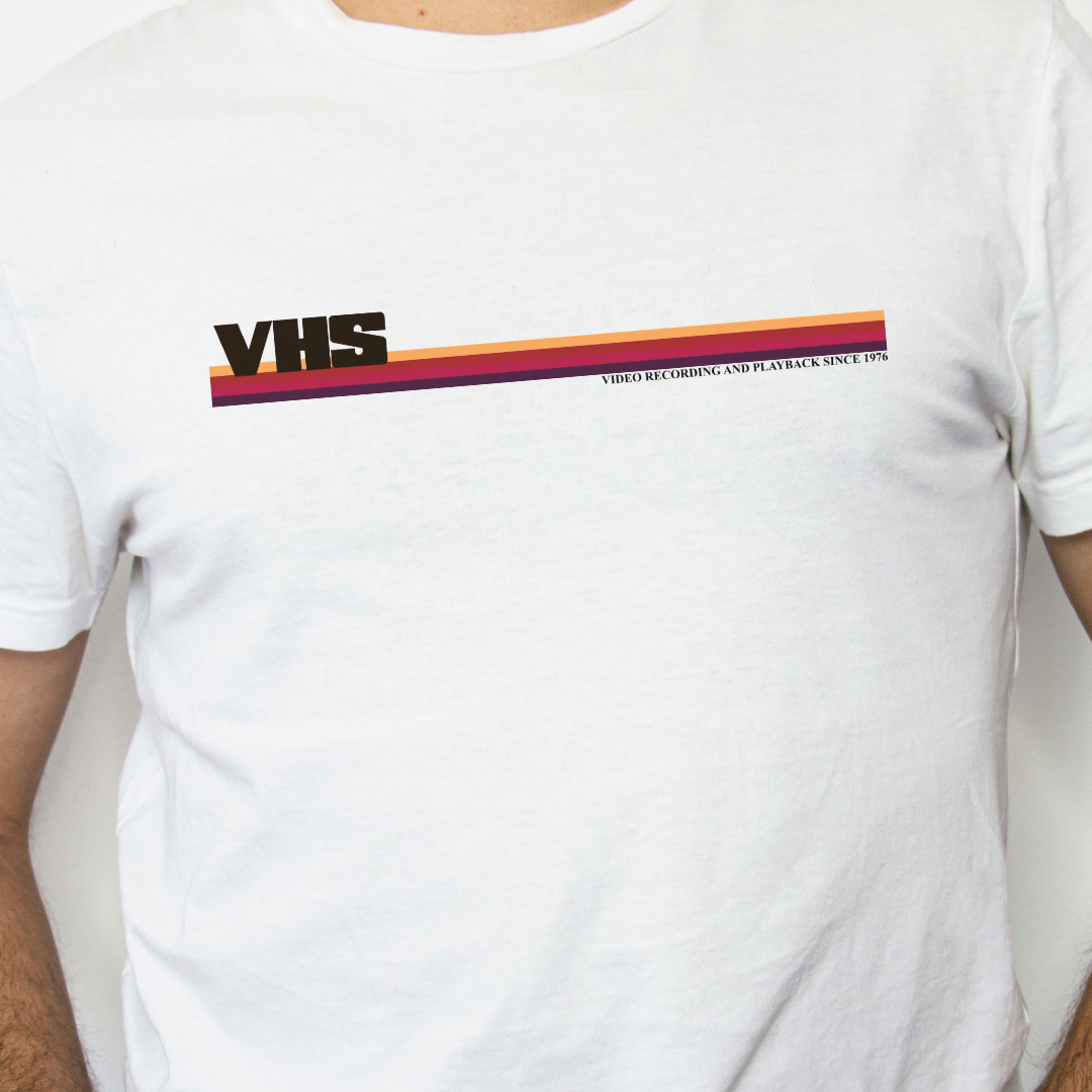 VHS Vintage Style T Shirt