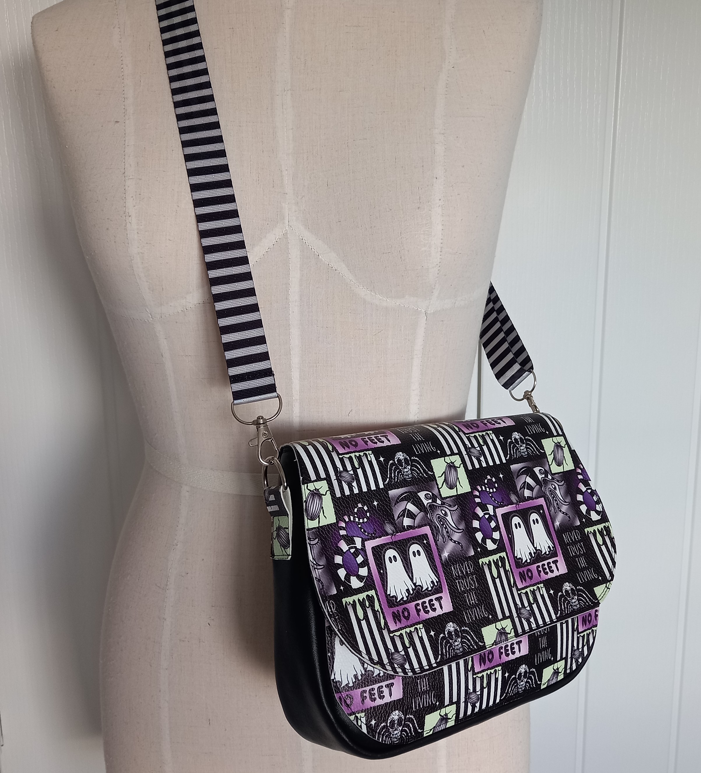 Beetlejuice handbag