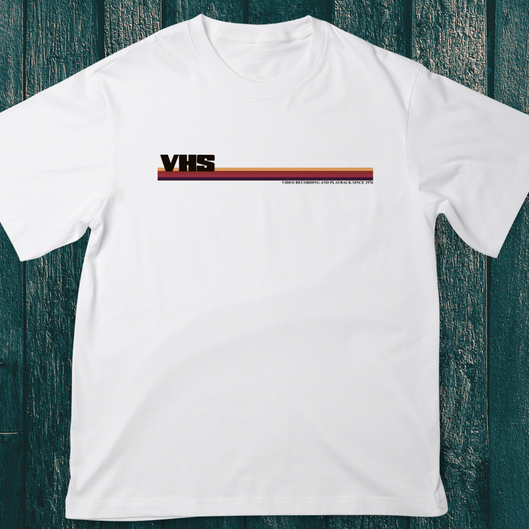 VHS Vintage Style T Shirt