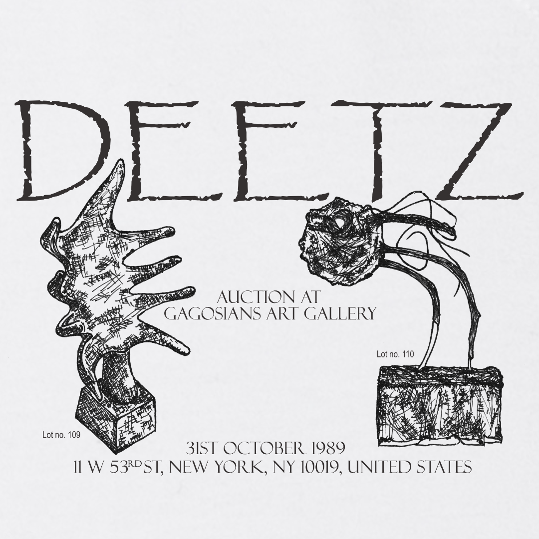 Beetlejuice Sculptures - Deetz Auction T Shirt