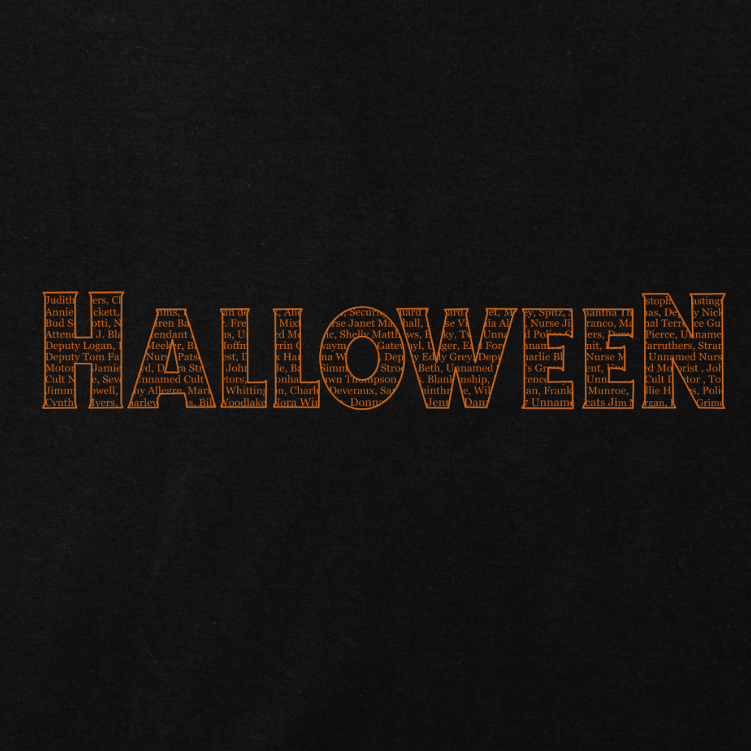 Halloween T-Shirt Myers victims