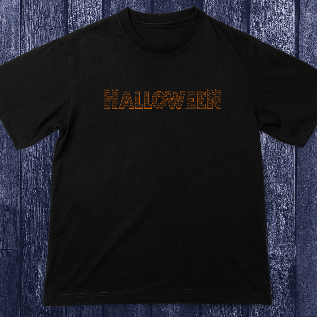Halloween T-Shirt Myers victims