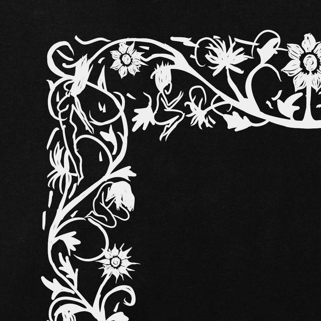 The VVitch Decorative Back & Front Quote Hoodie