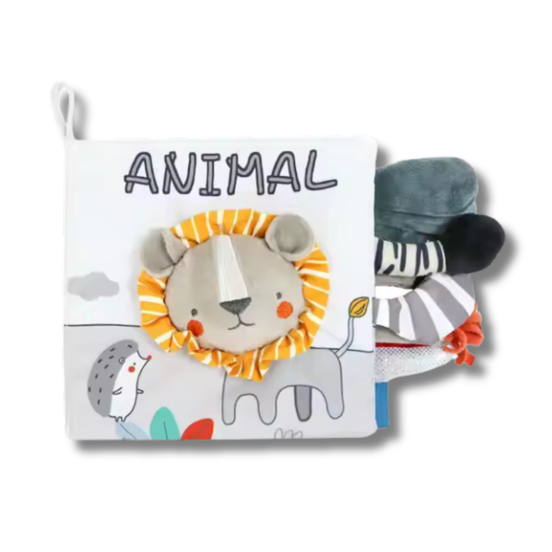 Animal Tails Sensory Book