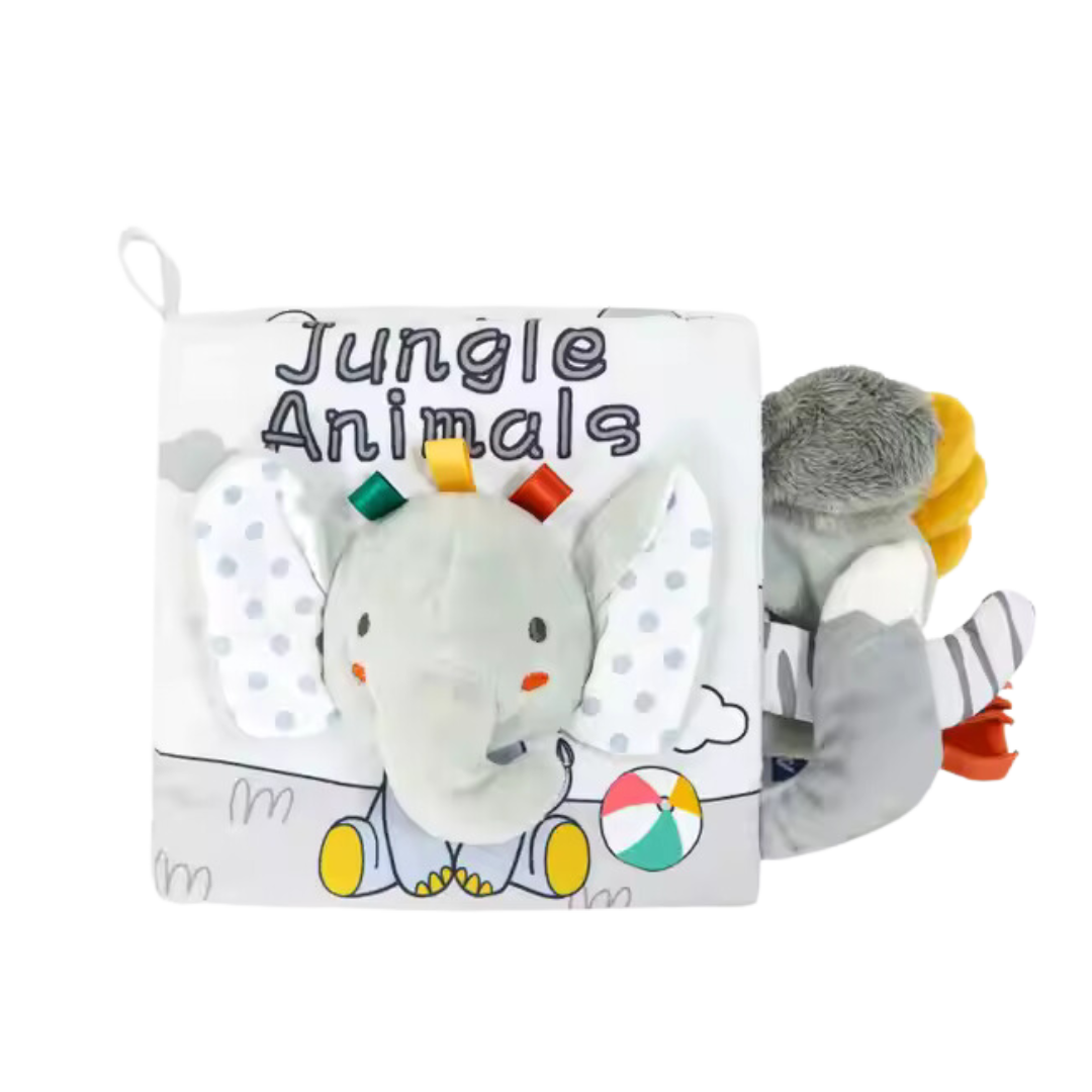 Animal Tails Sensory Book
