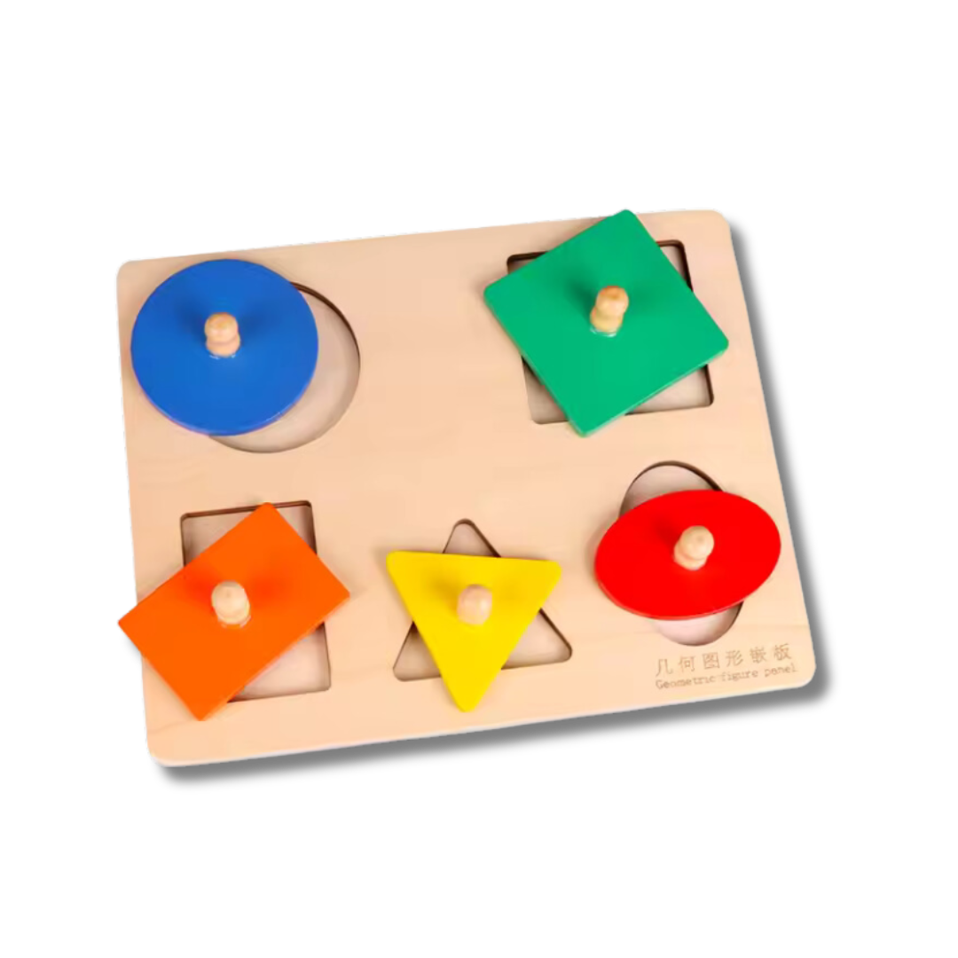 Wooden Geometric Puzzle 