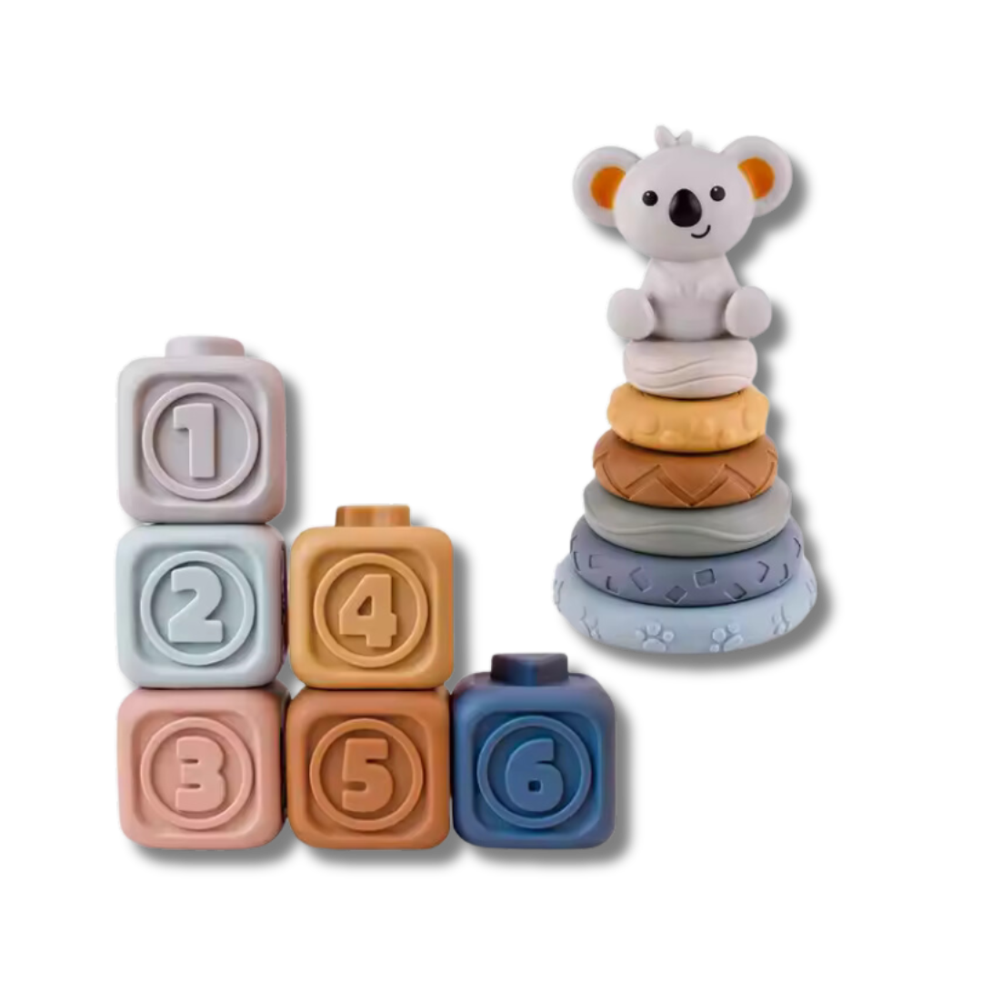 Sensory Silicone Building Toy