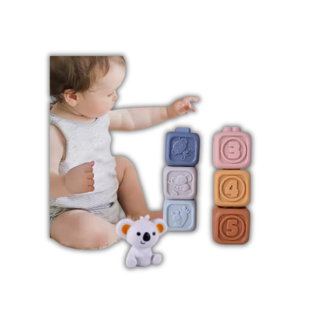 Sensory Silicone Building Toy