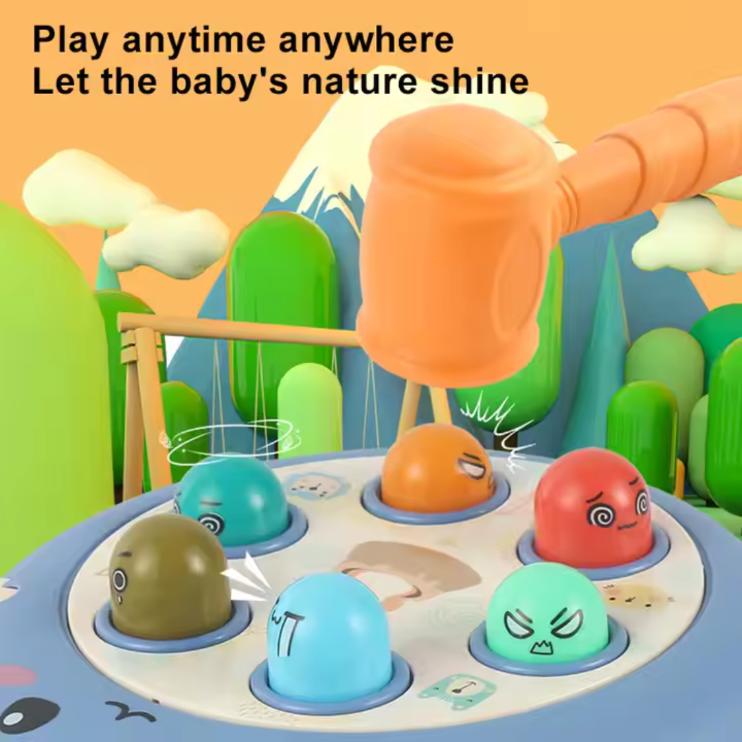 Interactive Whack-A-Mole Toy