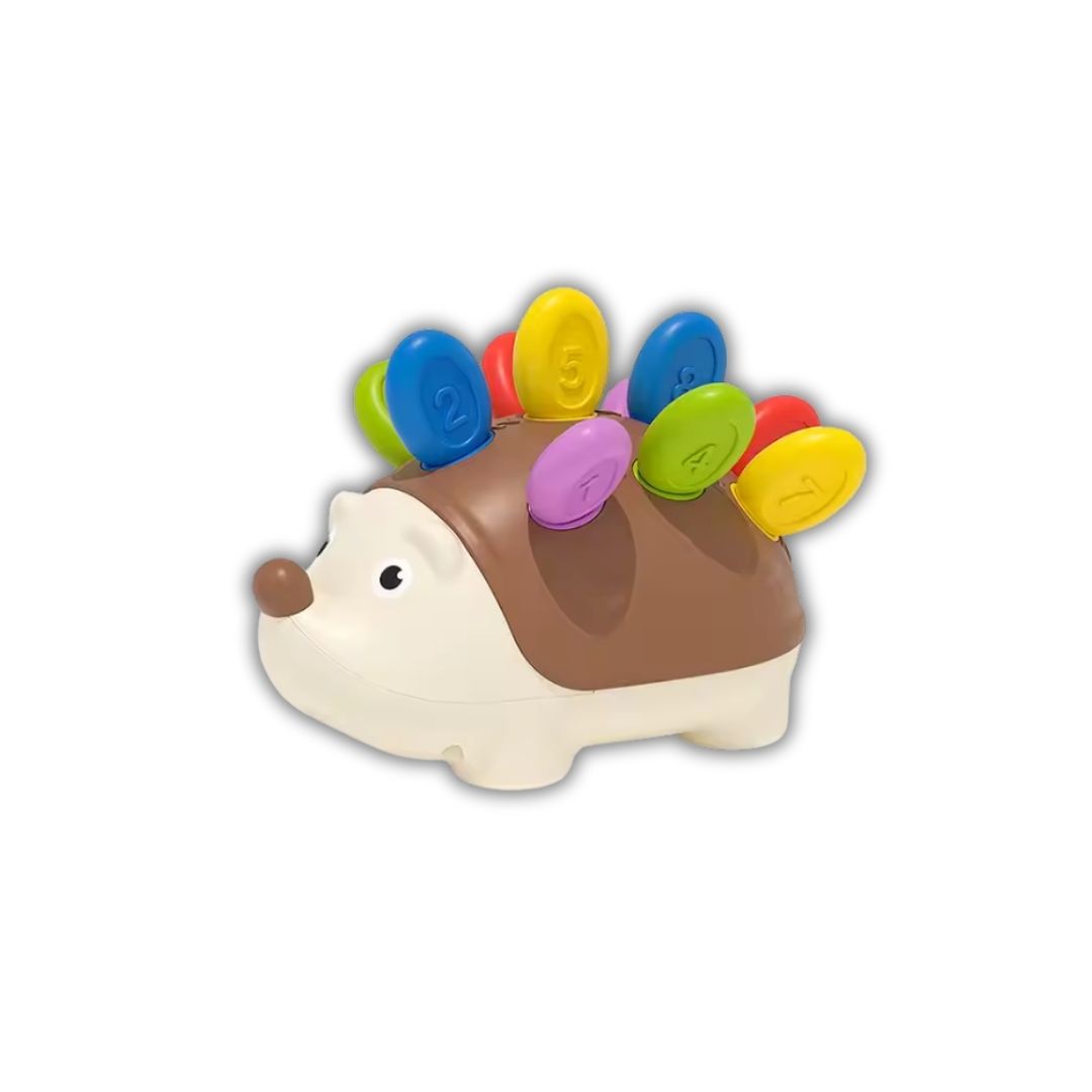 Educational Color and Number hedgehog Toy