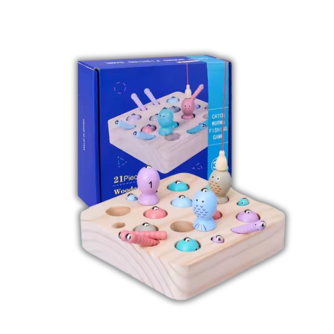 Wooden Fishing Game