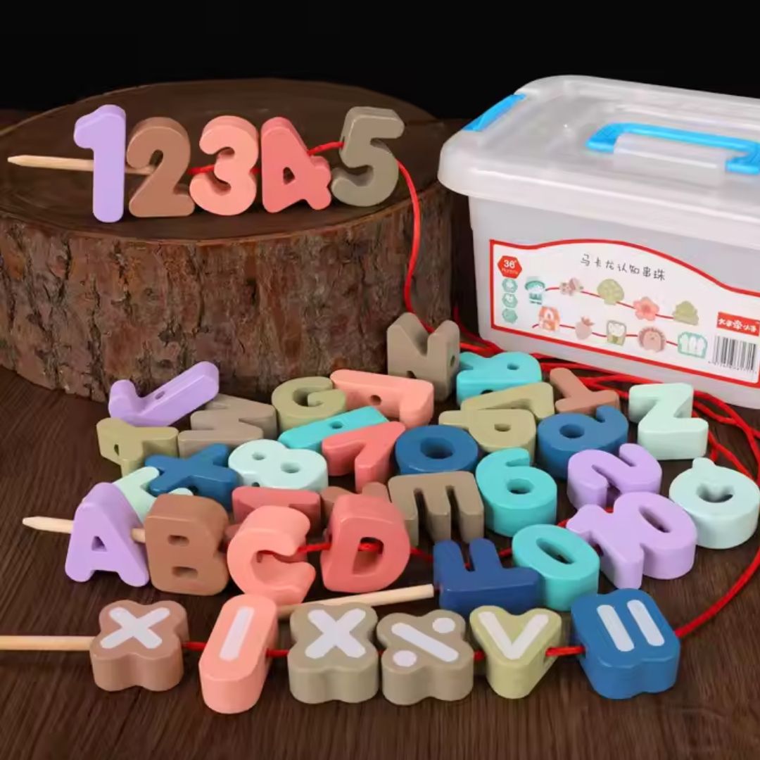 Educational Threading Beads Set