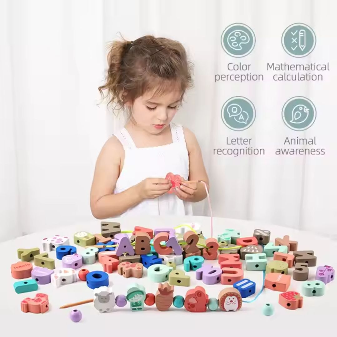 Educational Threading Beads Set