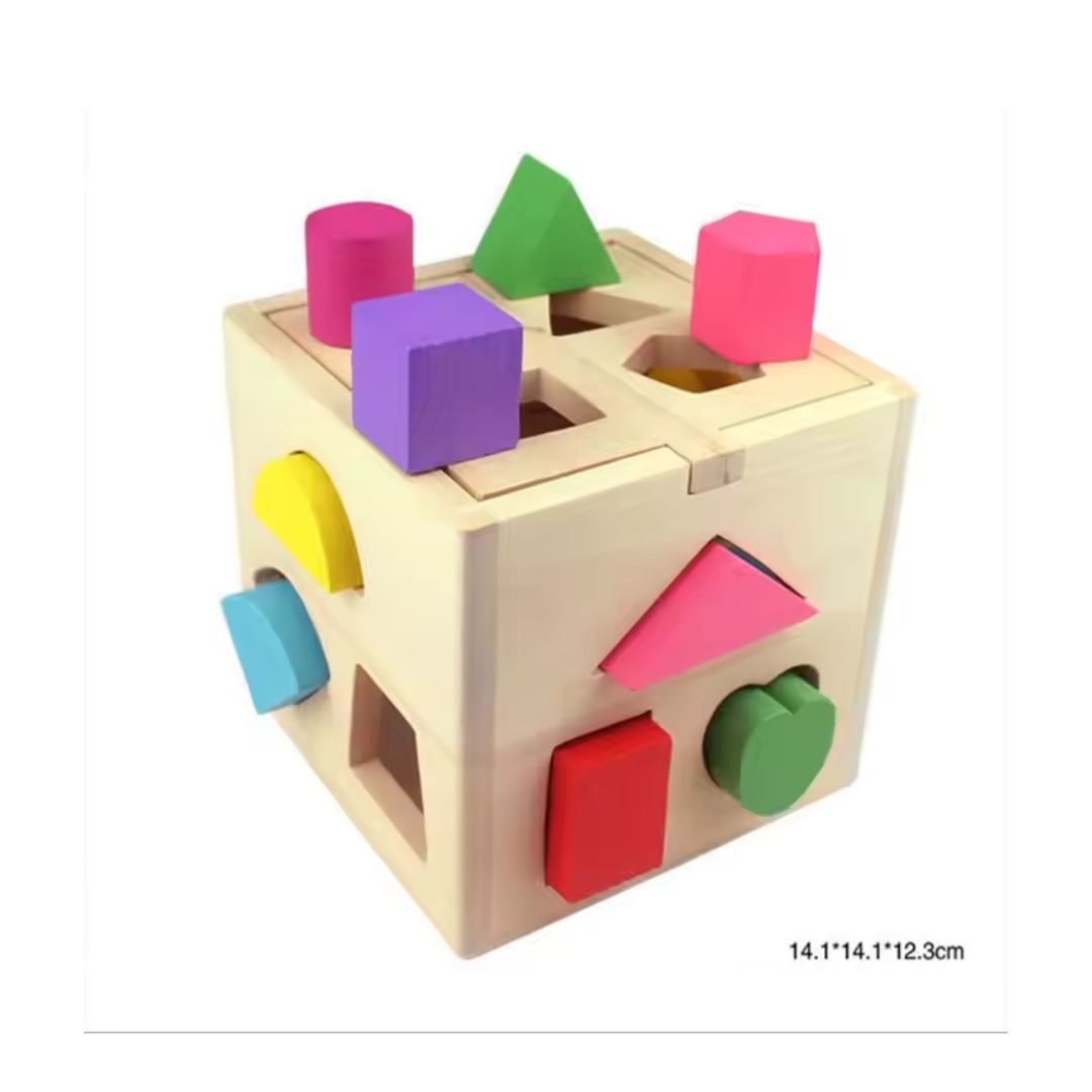 Wooden Shape Sorter Toy