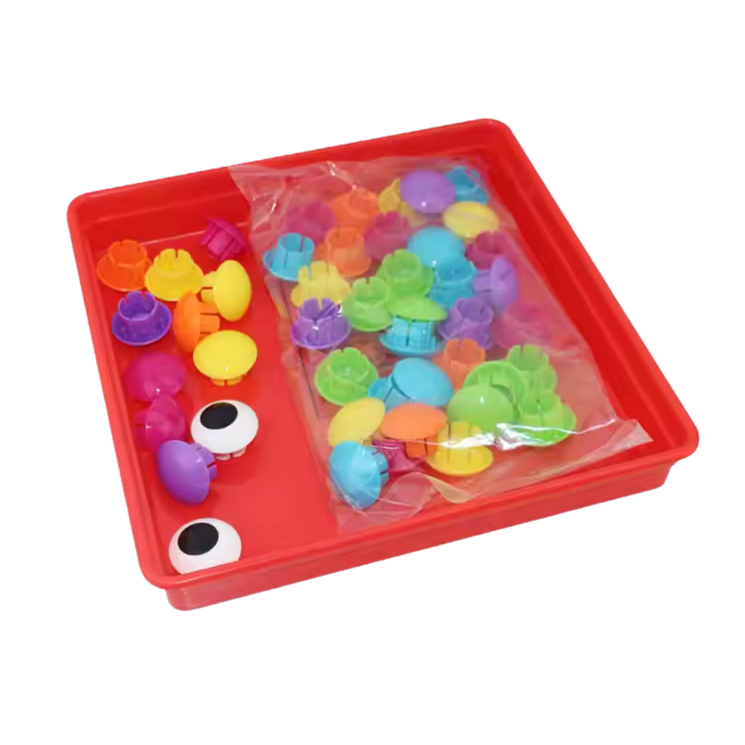 Multicolor Pegboard Toy