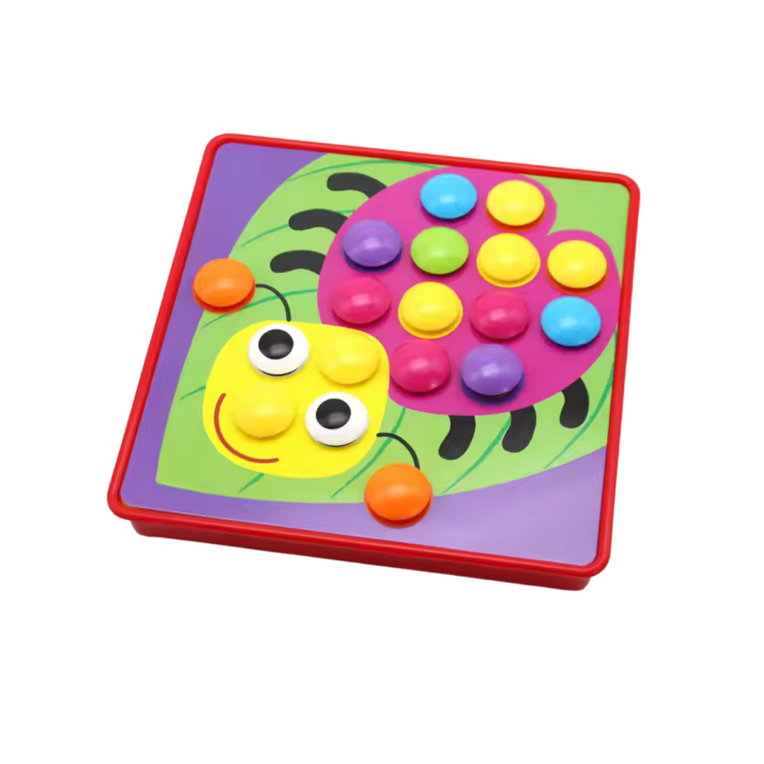 Multicolor Pegboard Toy
