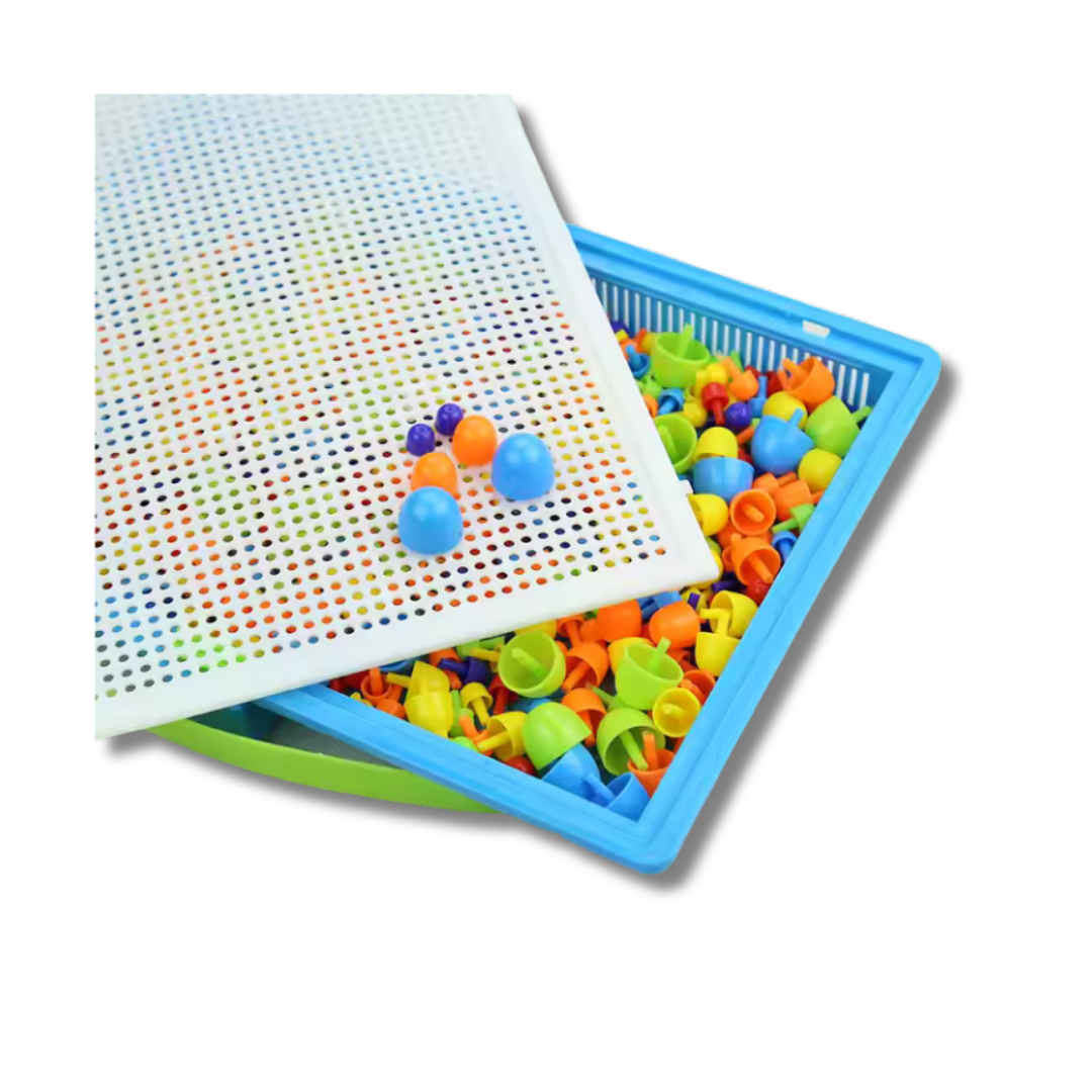 Mosaic Pegboard Toy