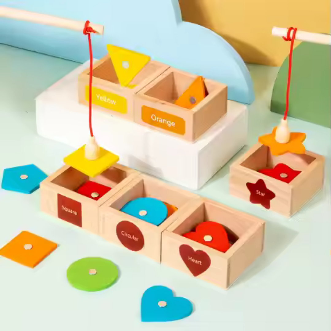 Wooden Sorting Toy Set