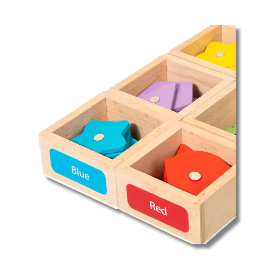 Wooden Sorting Toy Set